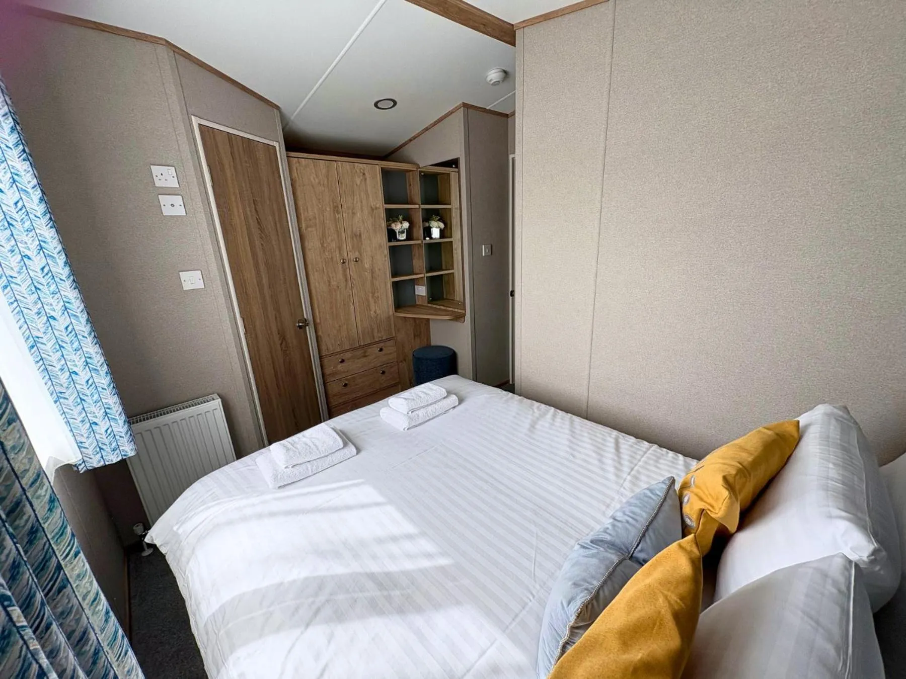 Bed in Linwater Caravan Park - Luxury Lodges and Static Caravans near Edinburgh