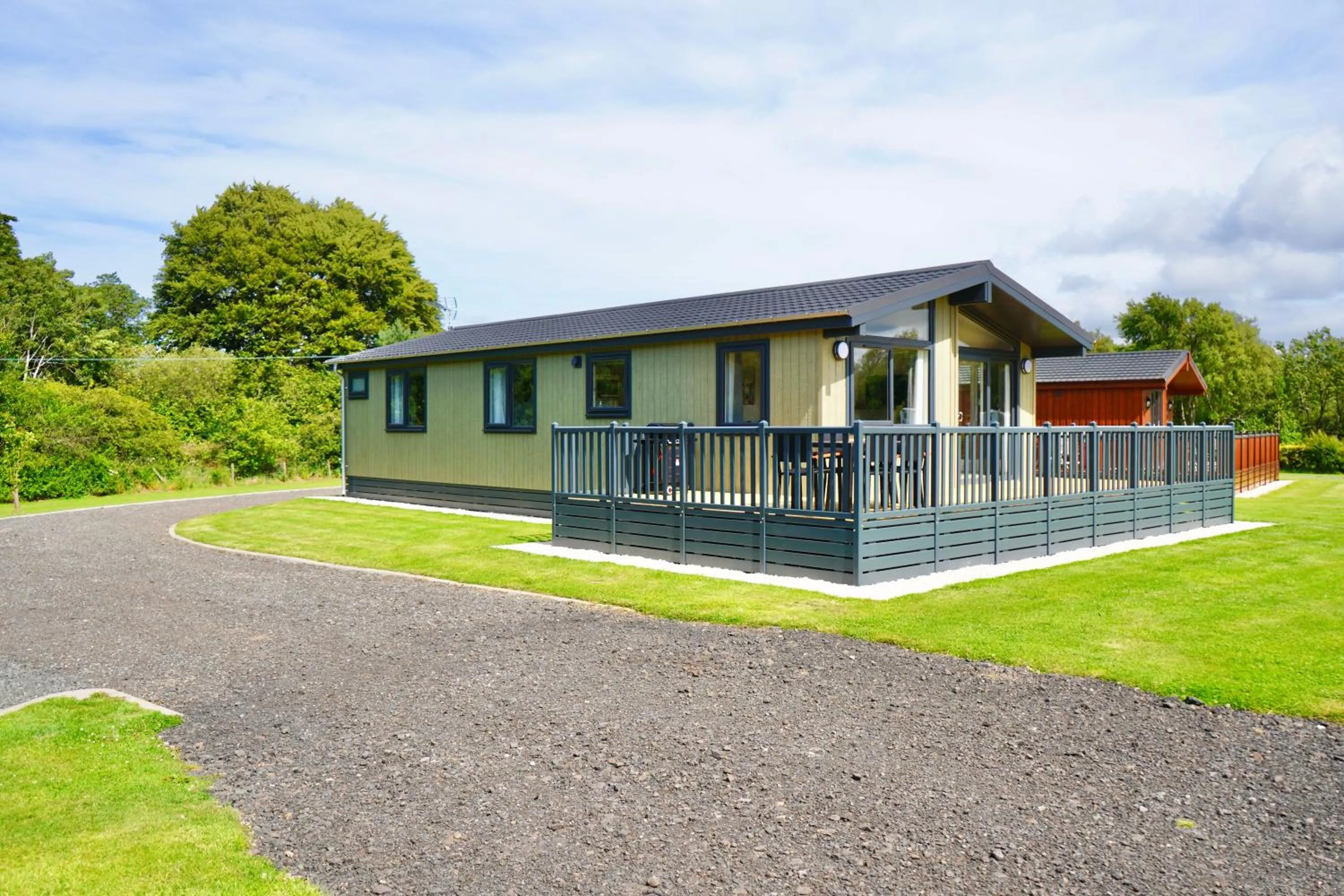 Property building in Linwater Caravan Park - Luxury Lodges and Static Caravans near Edinburgh