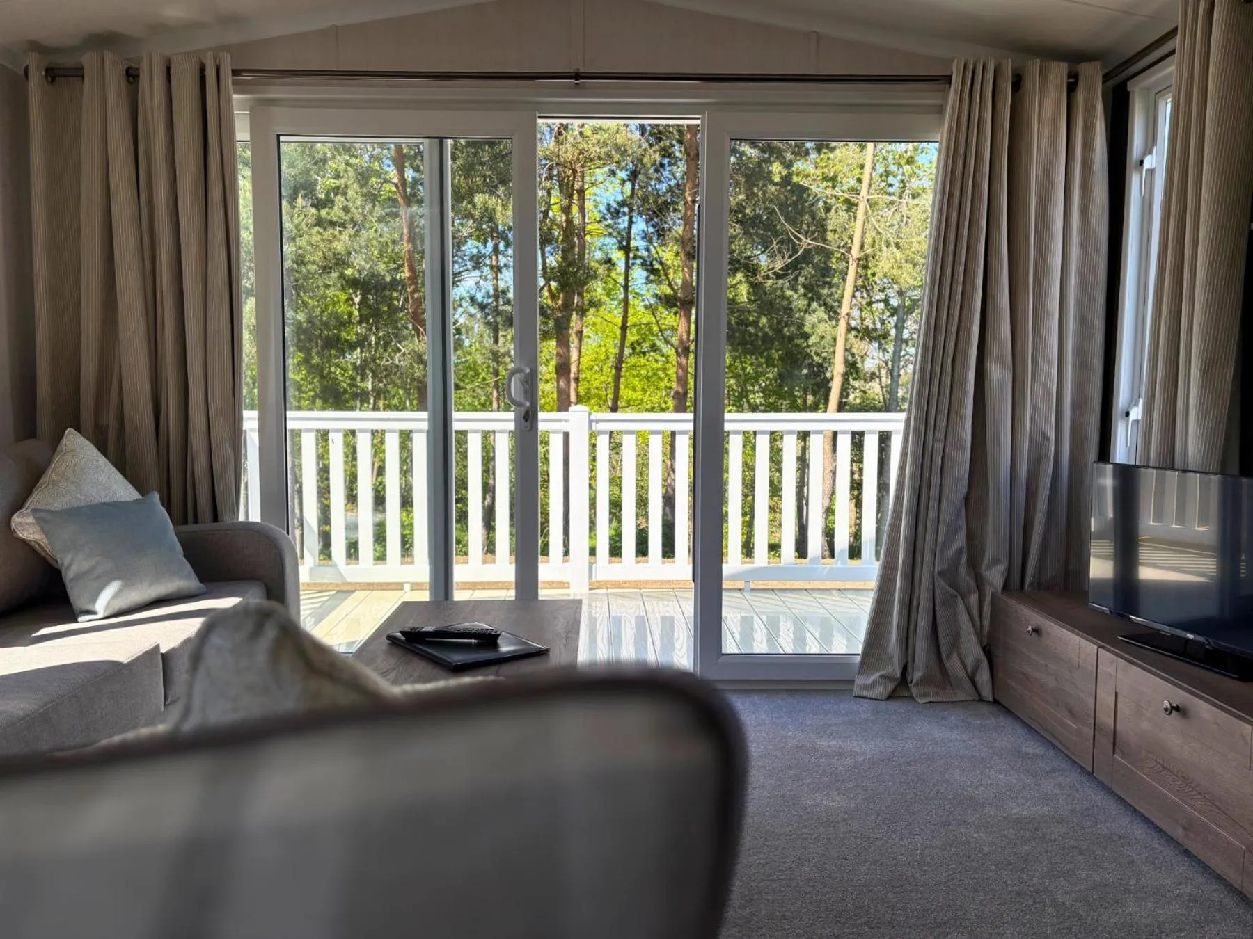 View (from property/room) in Linwater Caravan Park - Luxury Lodges and Static Caravans near Edinburgh