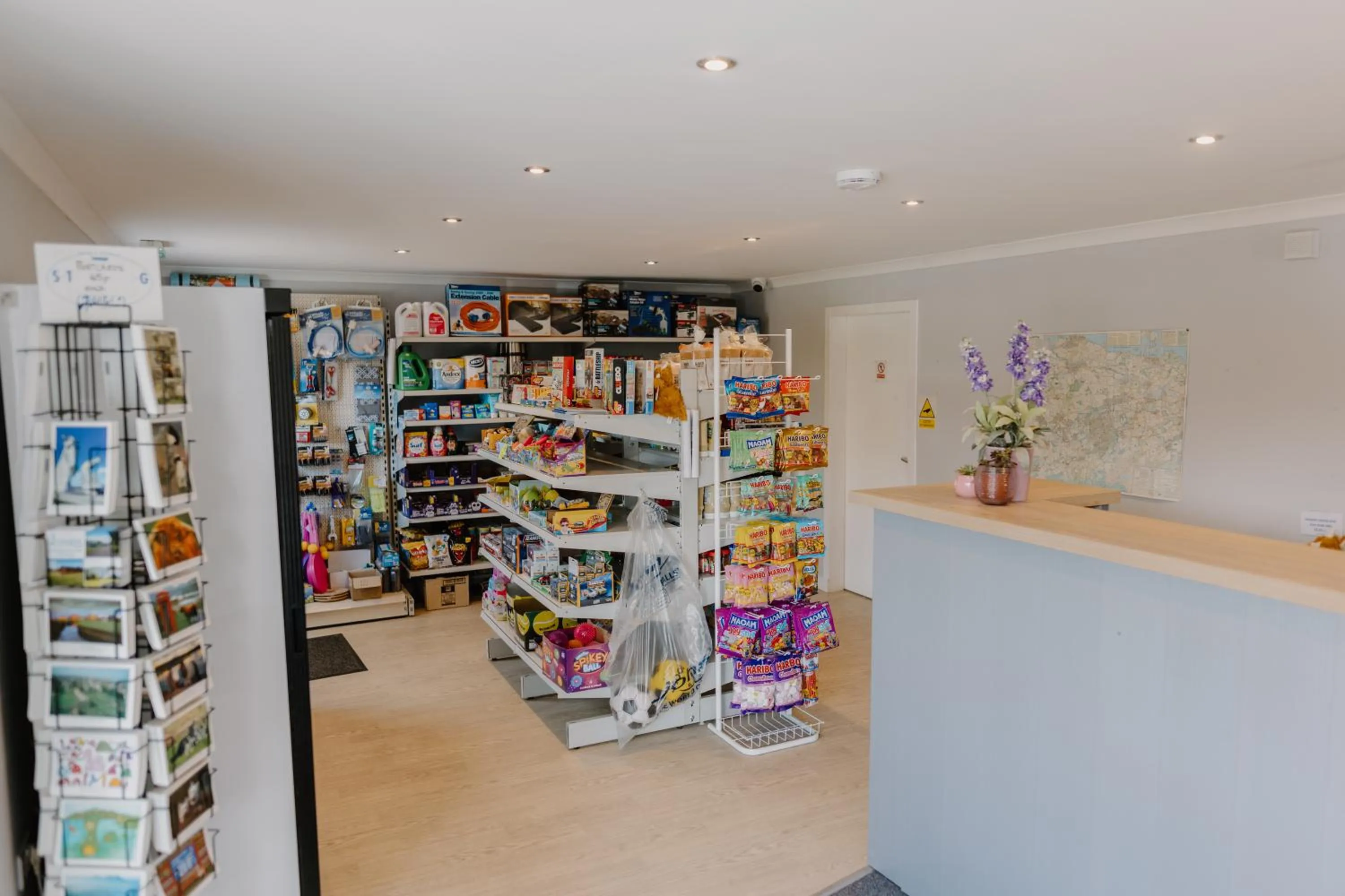 On-site shops in Linwater Caravan Park - Luxury Lodges and Static Caravans near Edinburgh