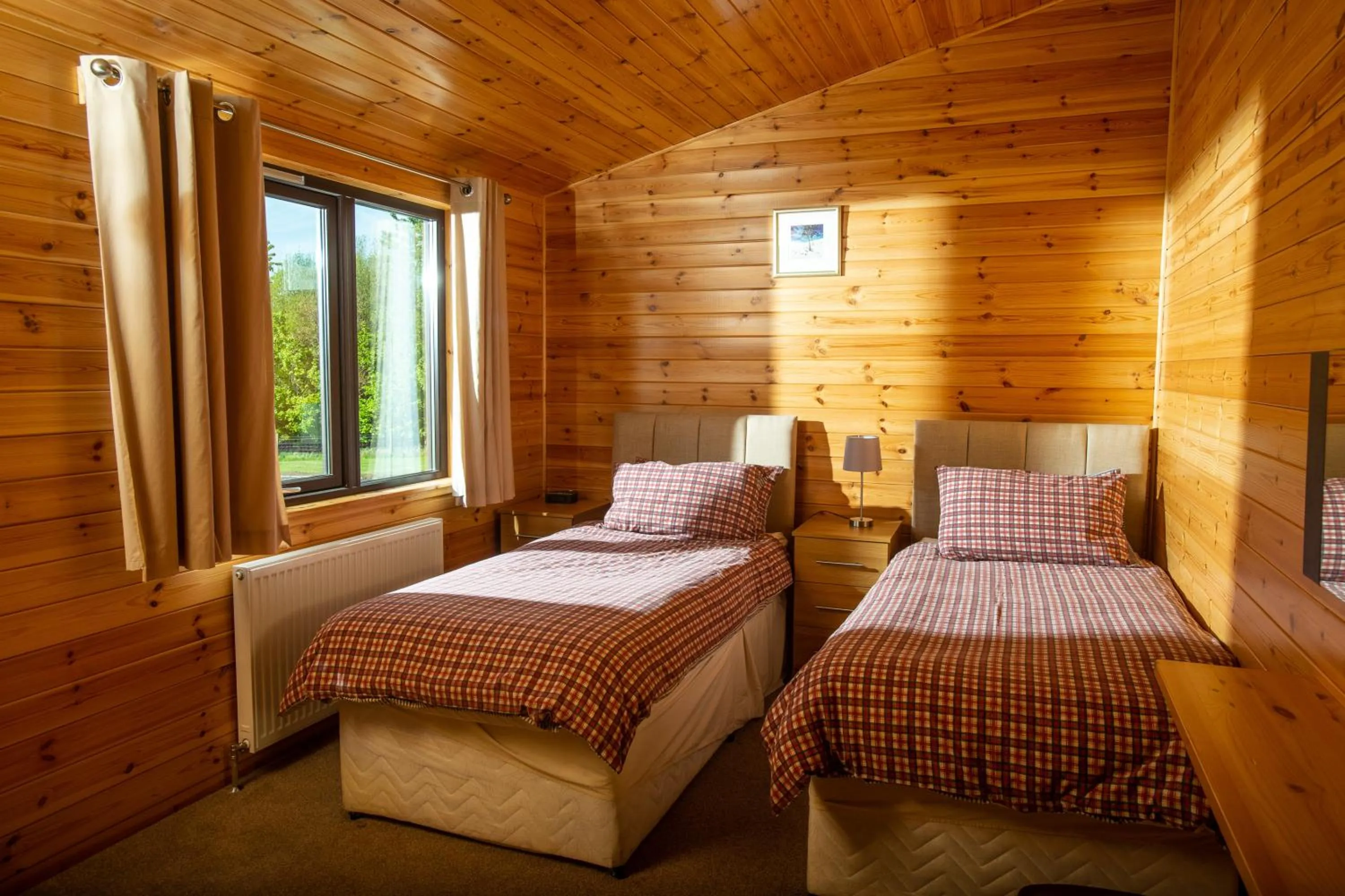 Bedroom, Bed in Linwater Caravan Park - Luxury Lodges and Static Caravans near Edinburgh