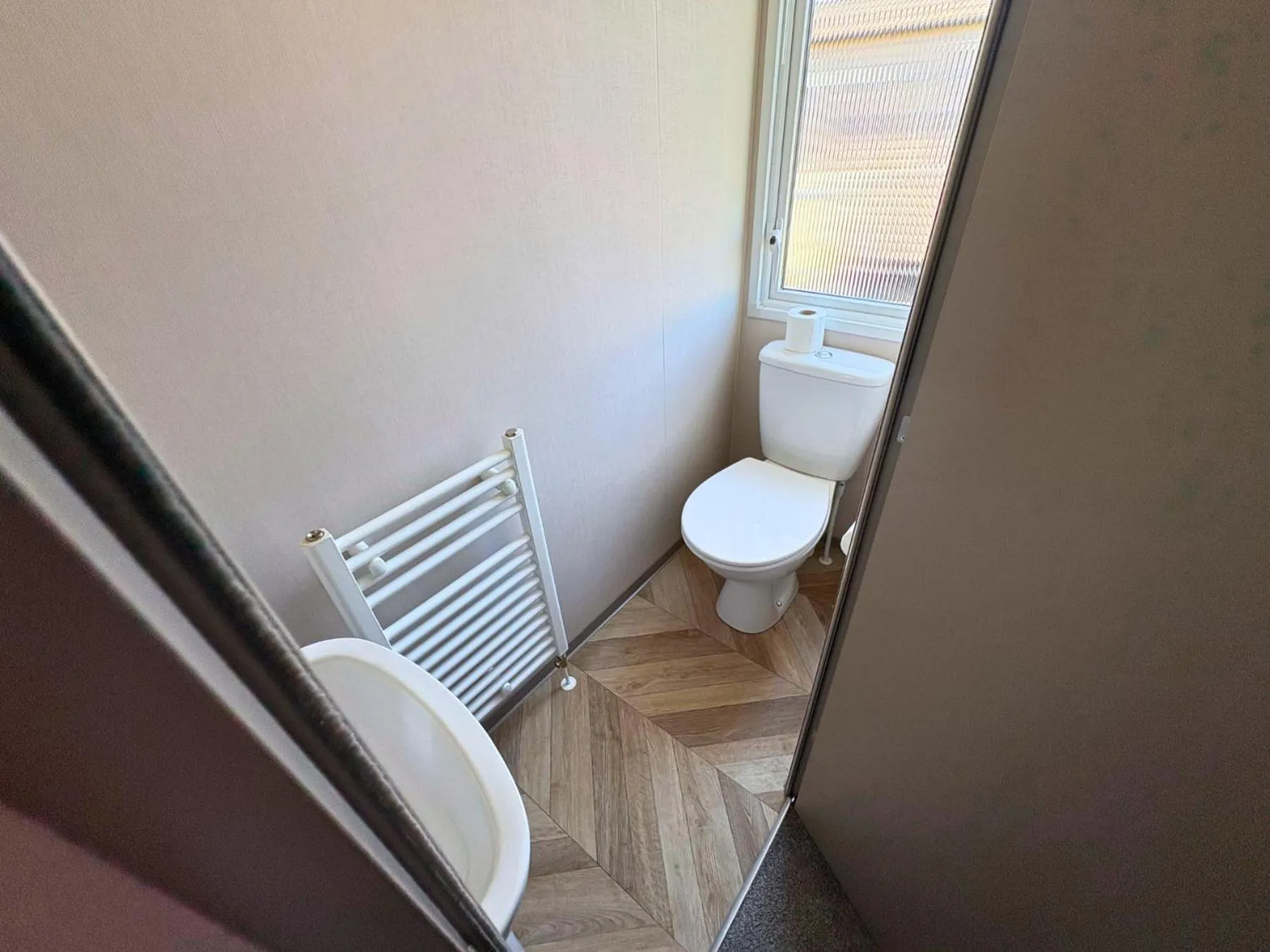 Toilet in Linwater Caravan Park - Luxury Lodges and Static Caravans near Edinburgh