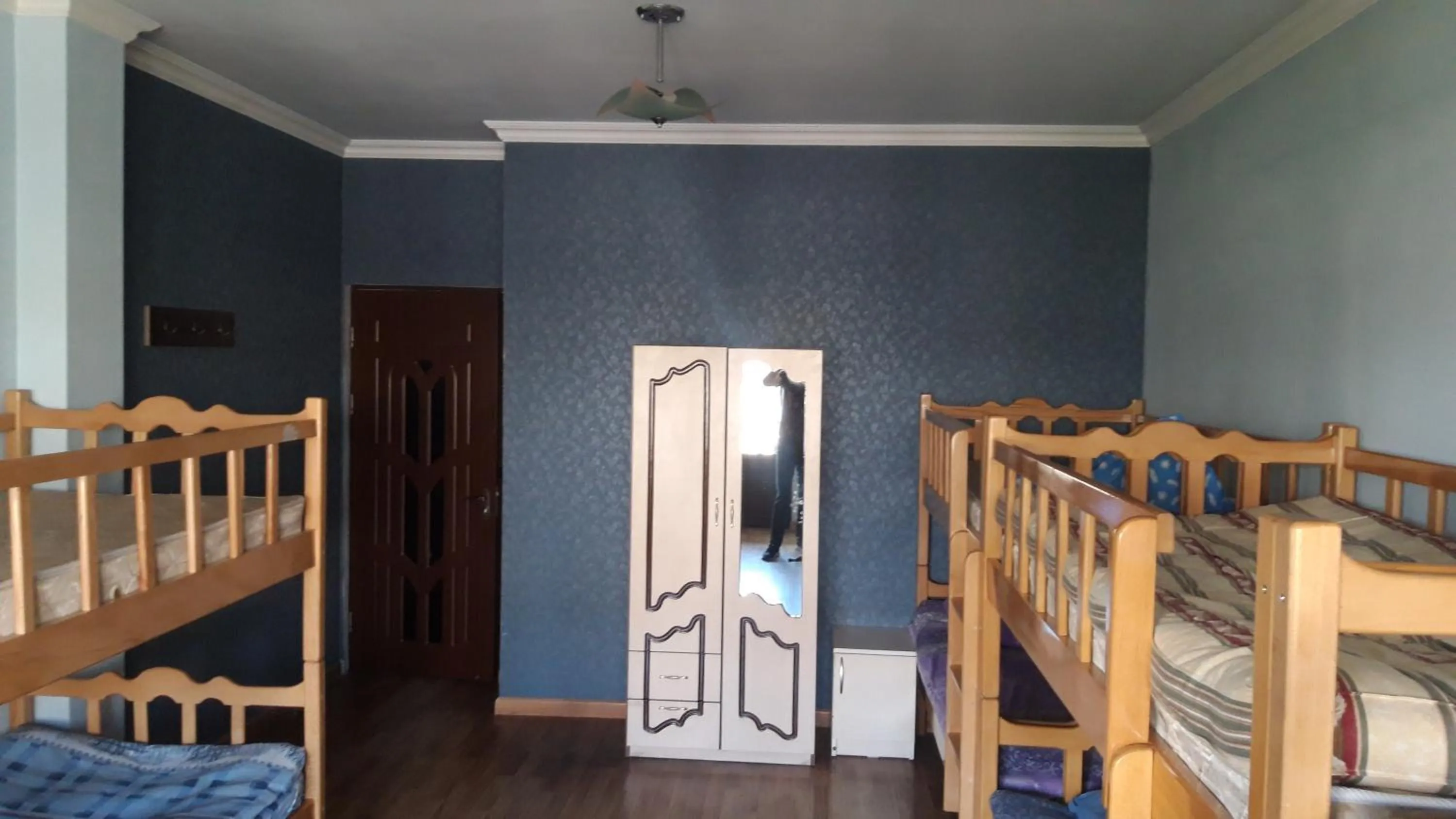 bunk bed, Bed in Arm Hostel