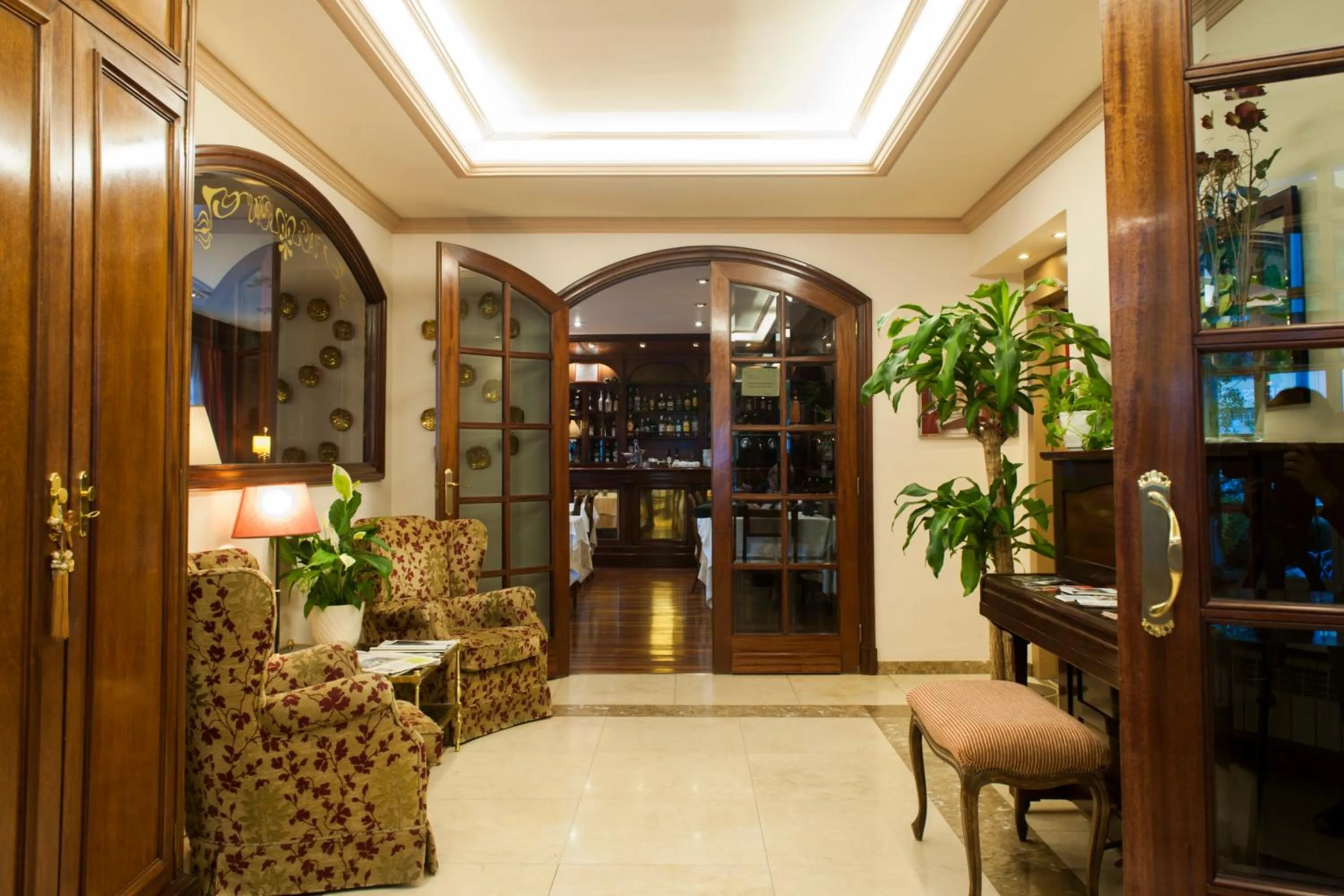 Lobby or reception in Hotel Edelweiss