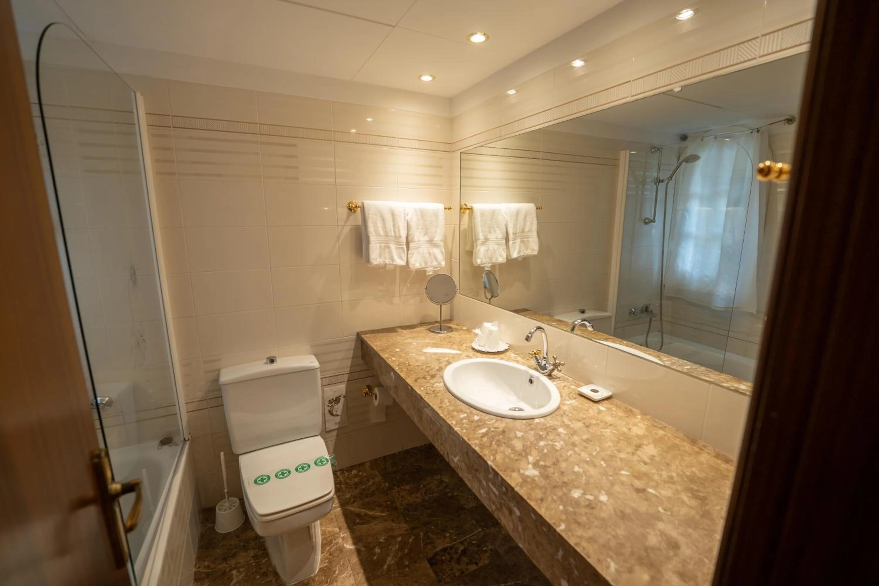 Bathroom in Hotel Edelweiss