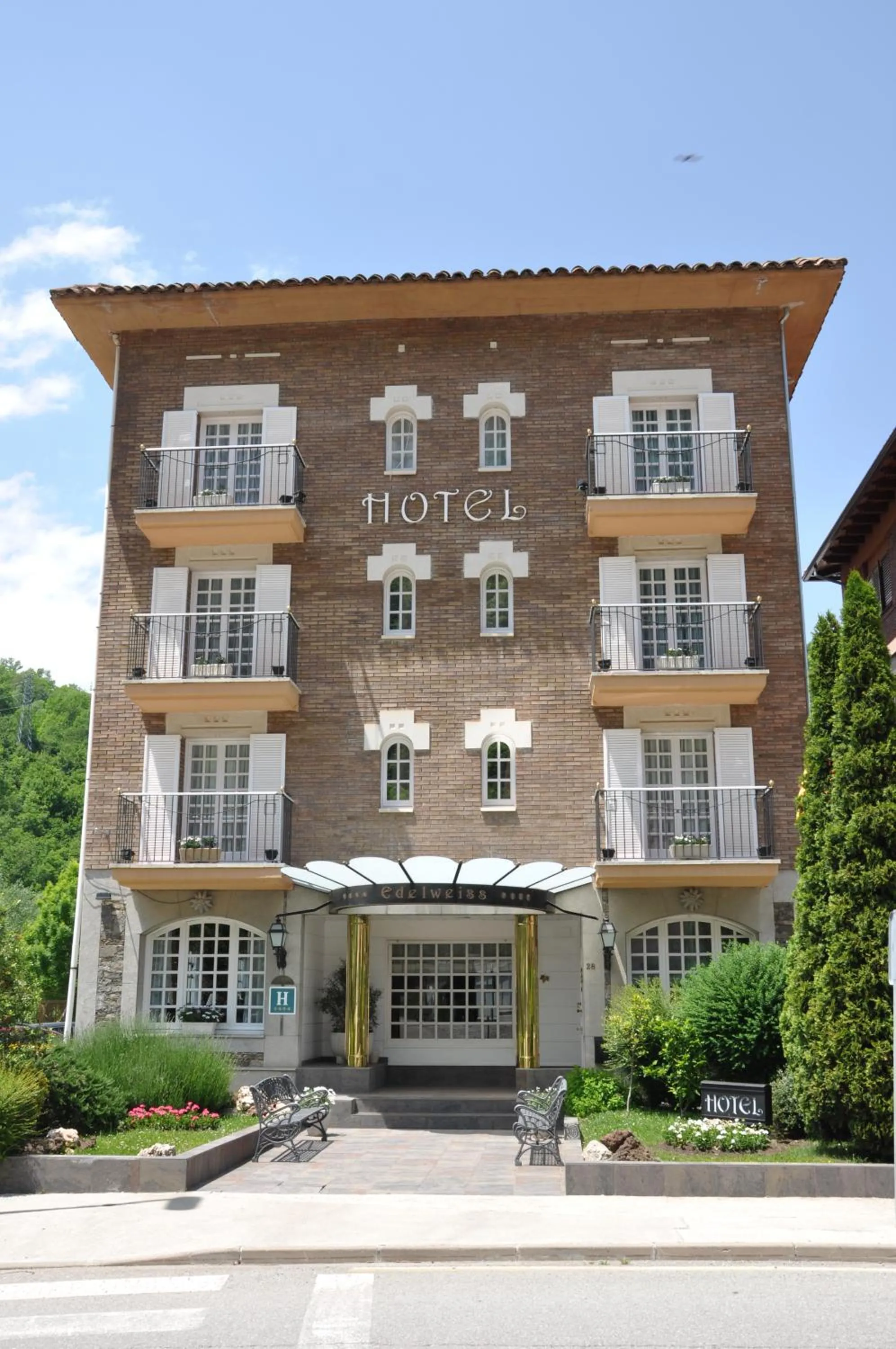 Property building in Hotel Edelweiss