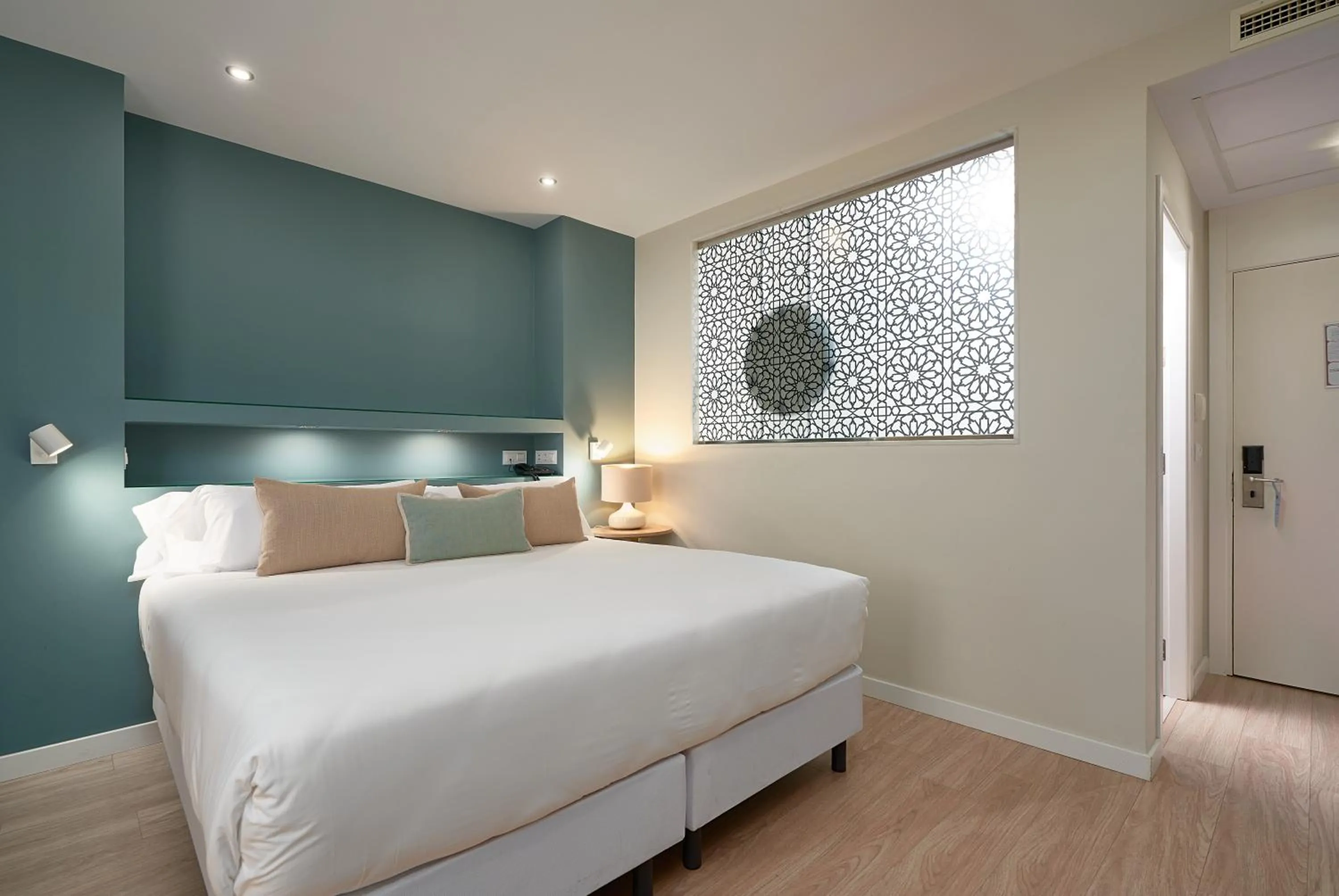 Bedroom, Bed in Hotel Pasarela