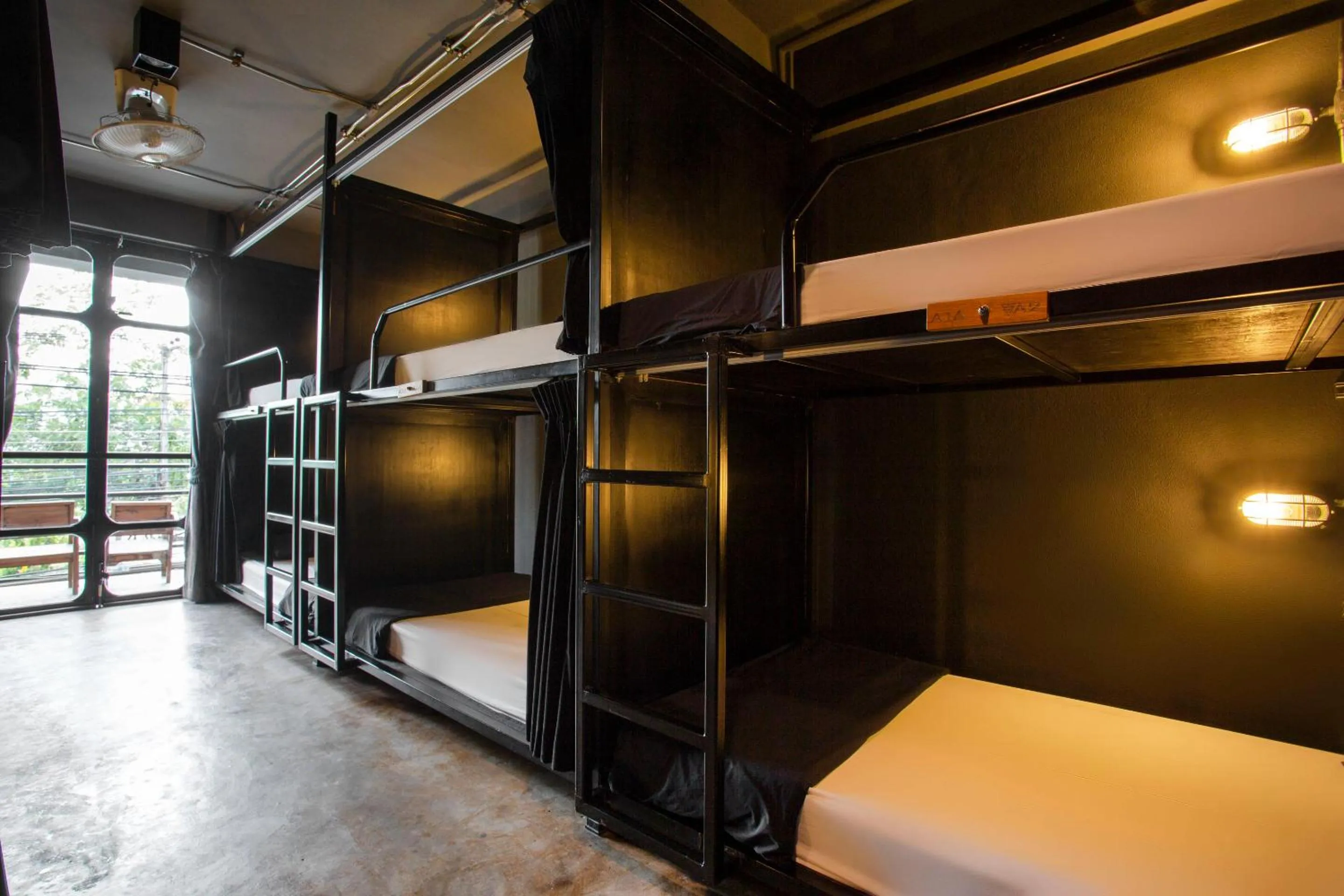 Bedroom, Bed in Box Hostel N Cafe