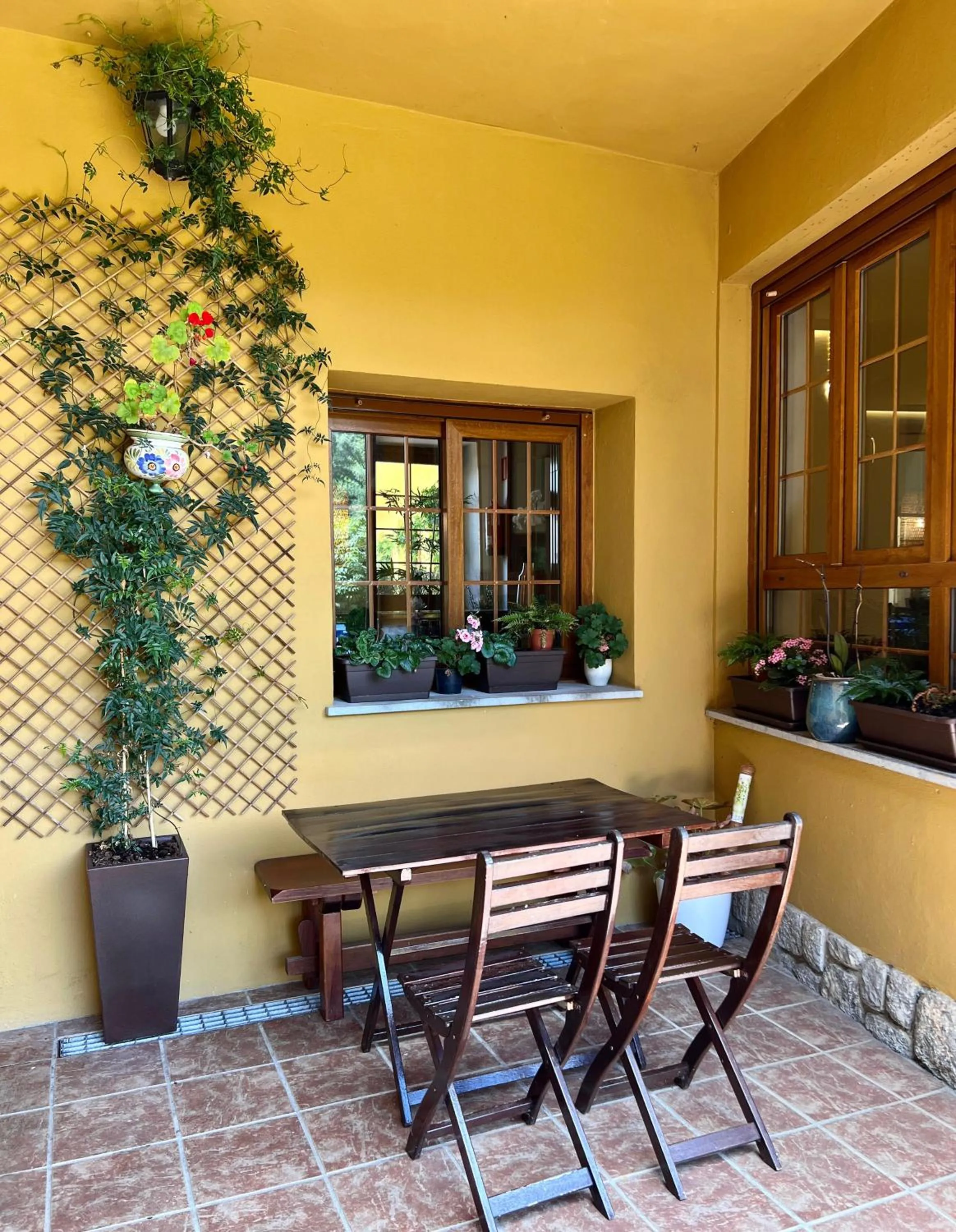 Balcony/Terrace in Hotel Pugide