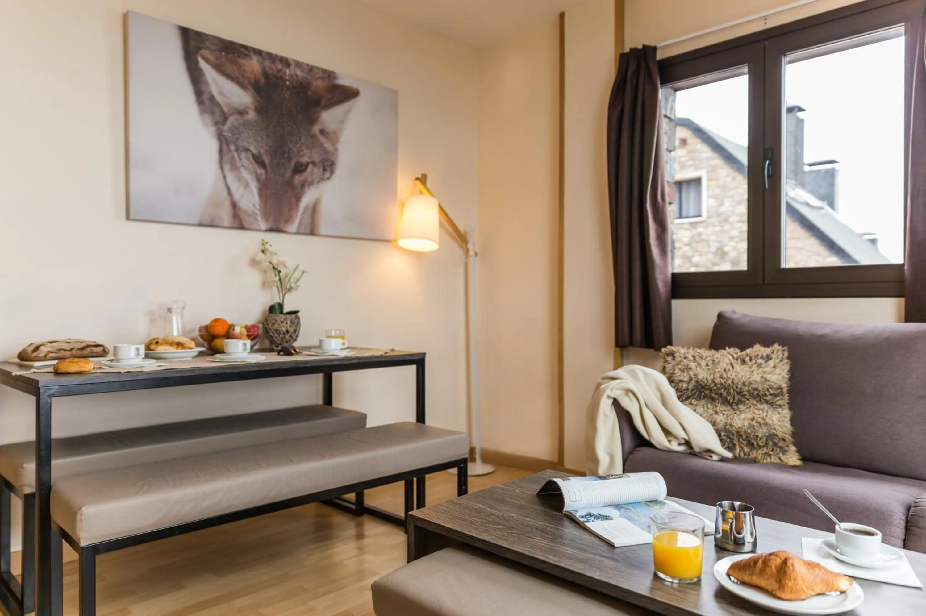 Living room in Pierre & Vacances Pas de la Casa Princesa