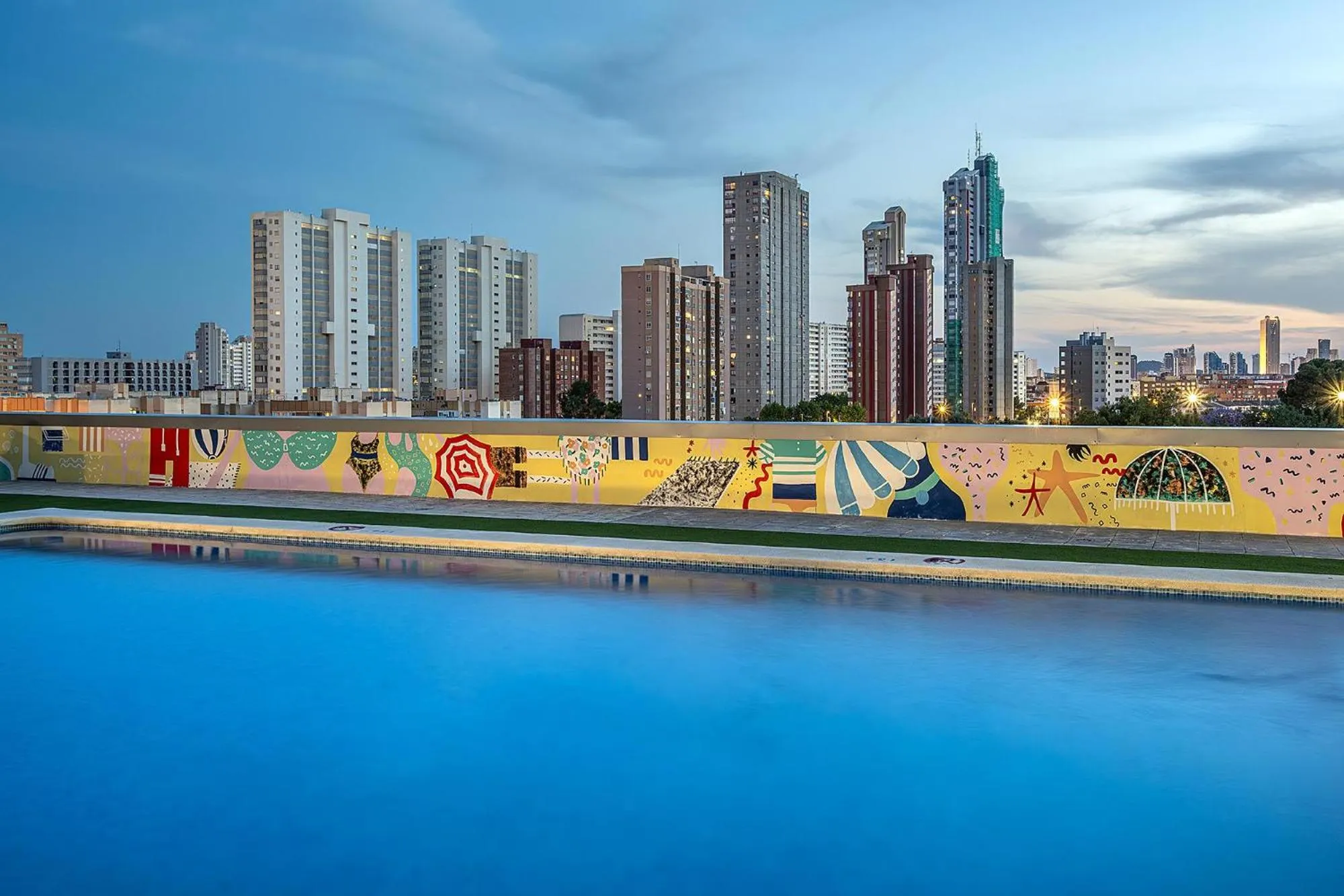 Swimming pool in La Estación