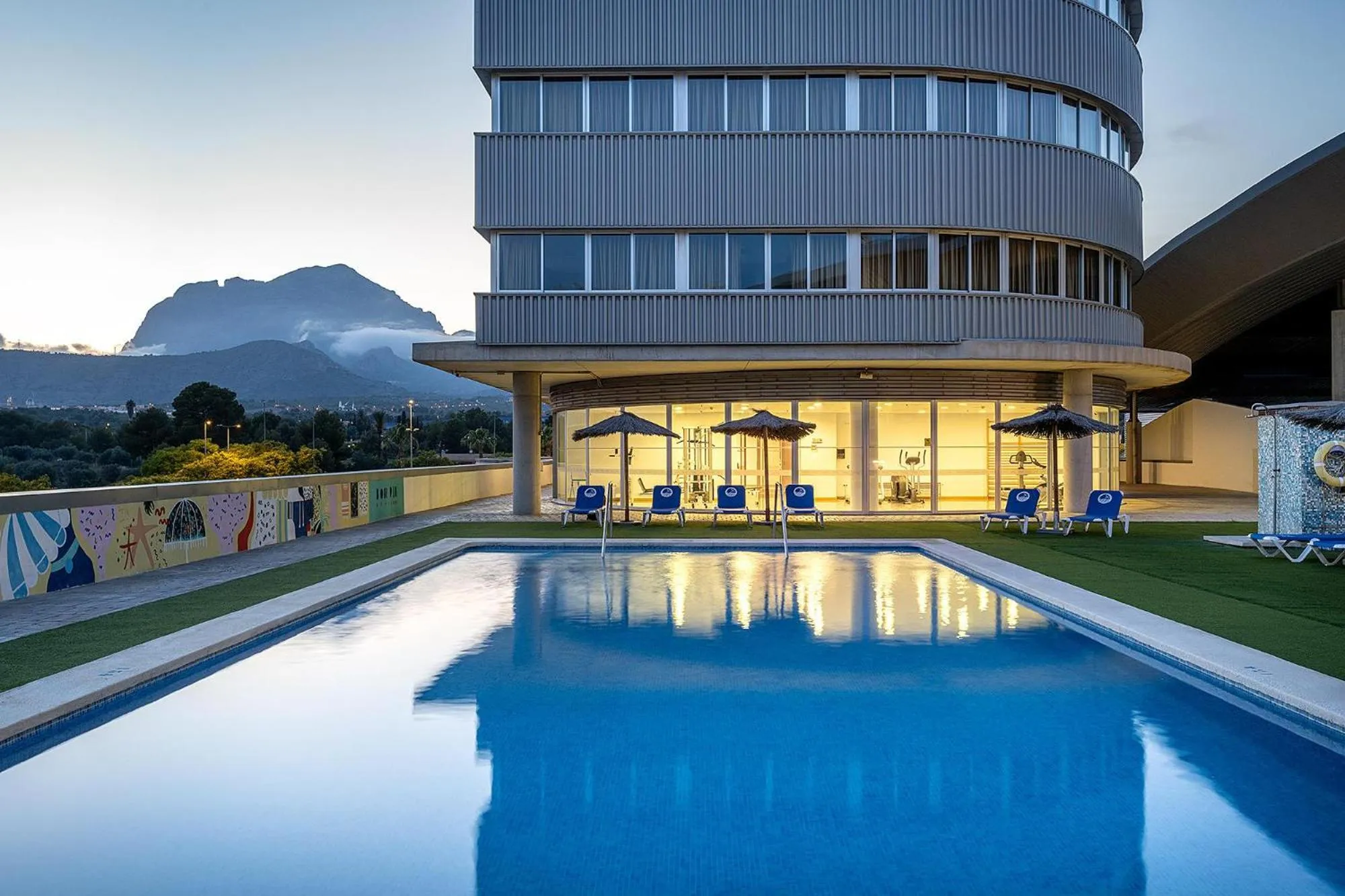 Swimming pool in La Estación