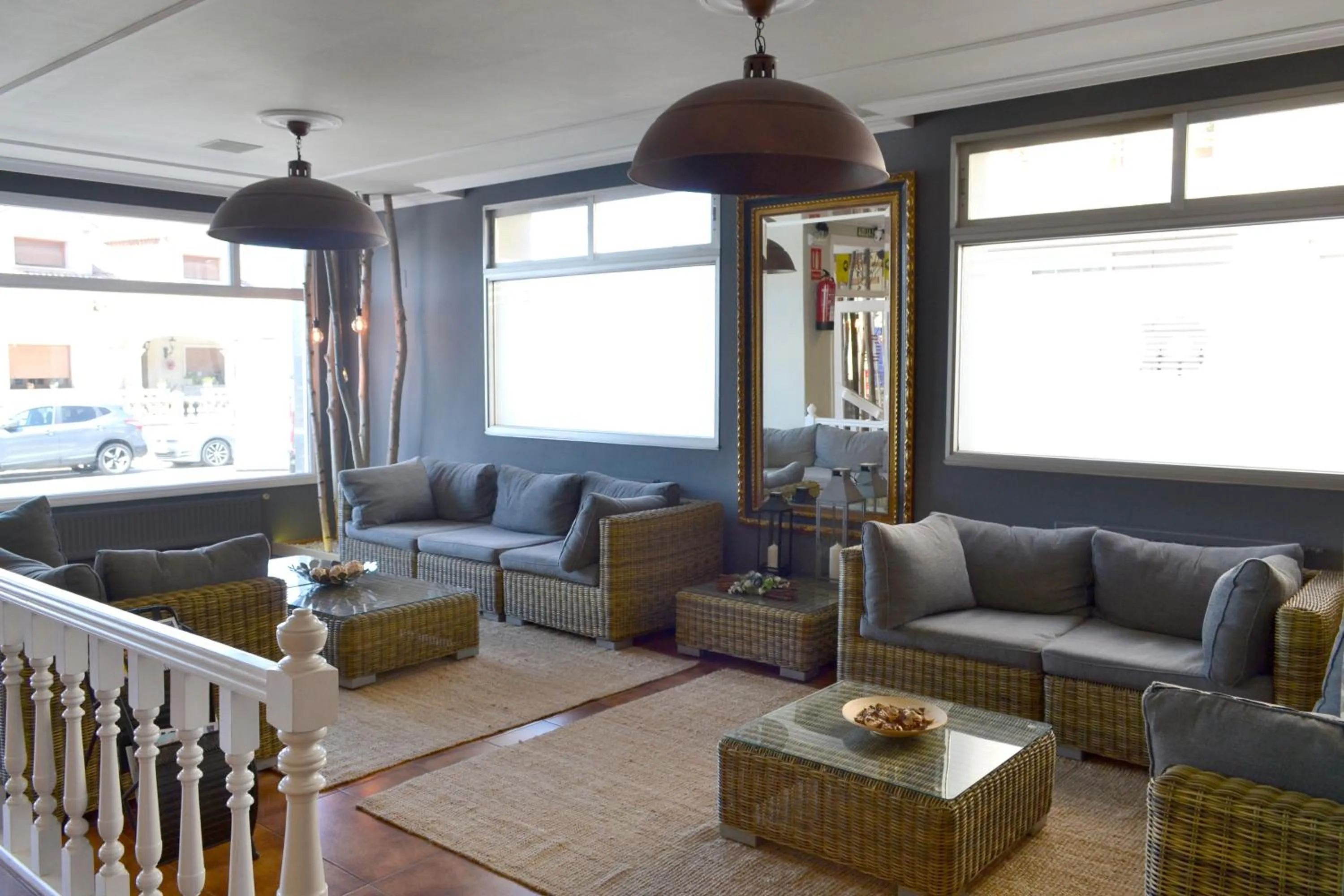 Living room in Hotel Alda Bueumar