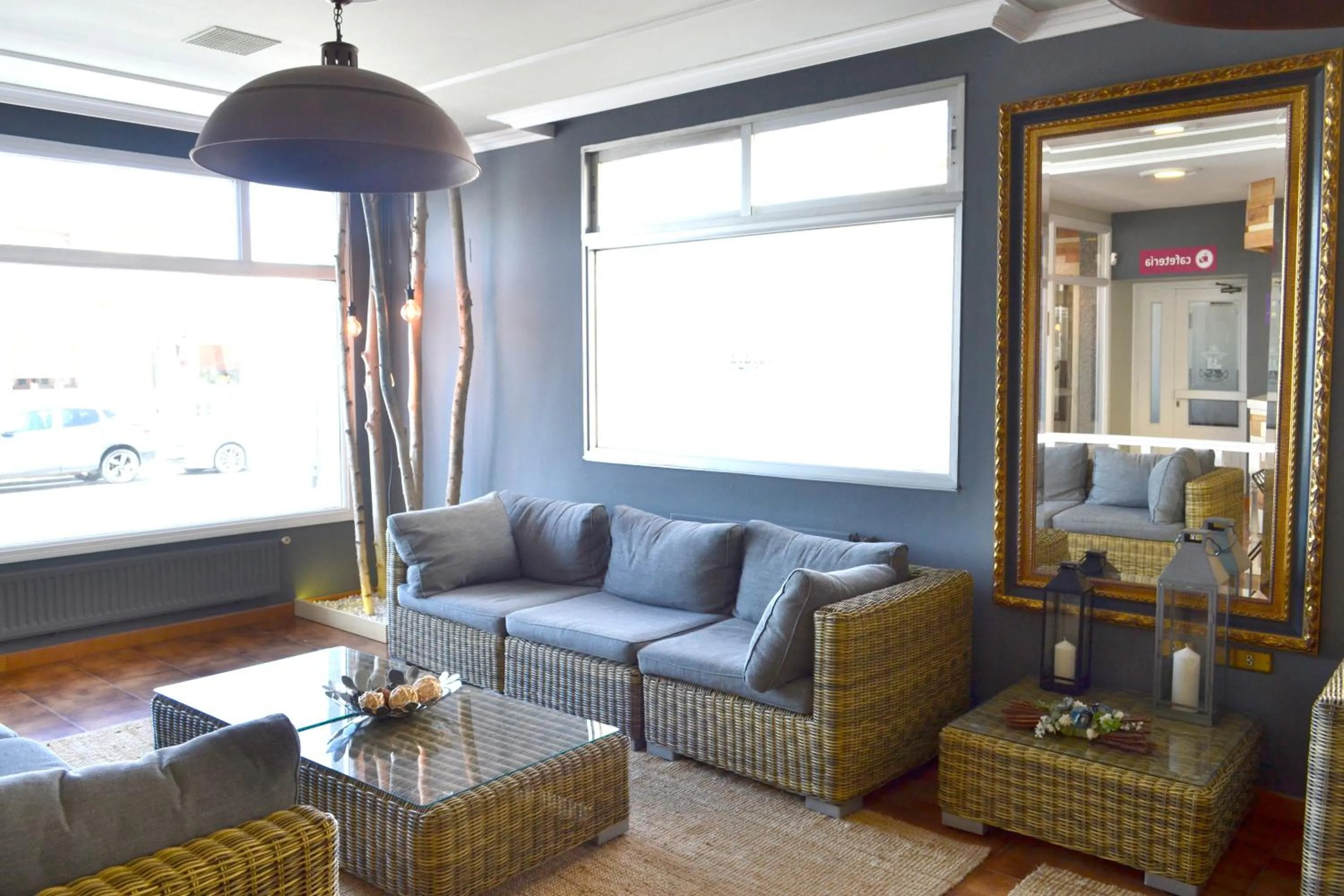 Living room in Hotel Alda Bueumar