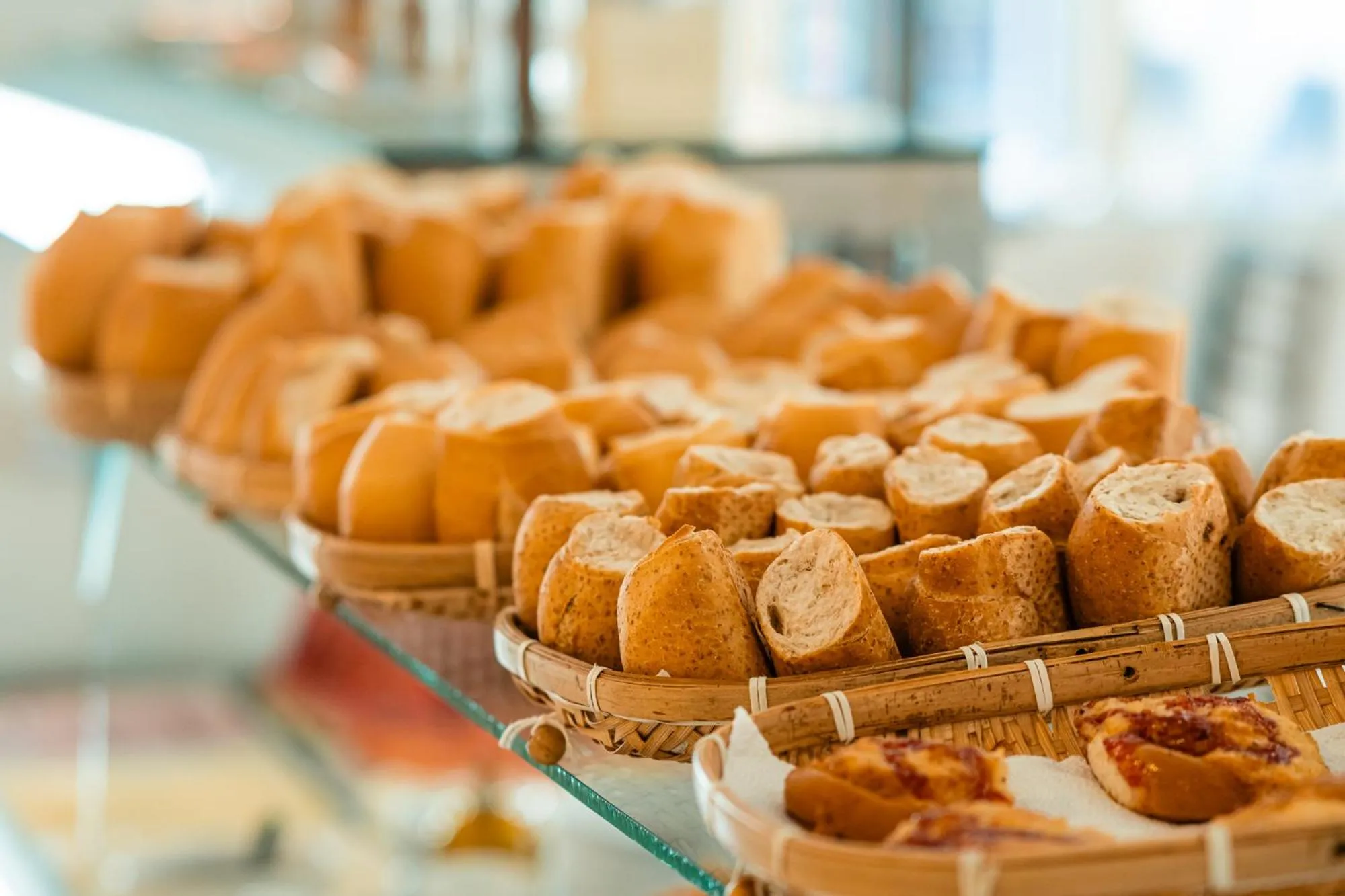 Buffet breakfast in Pousada Concha Dourada