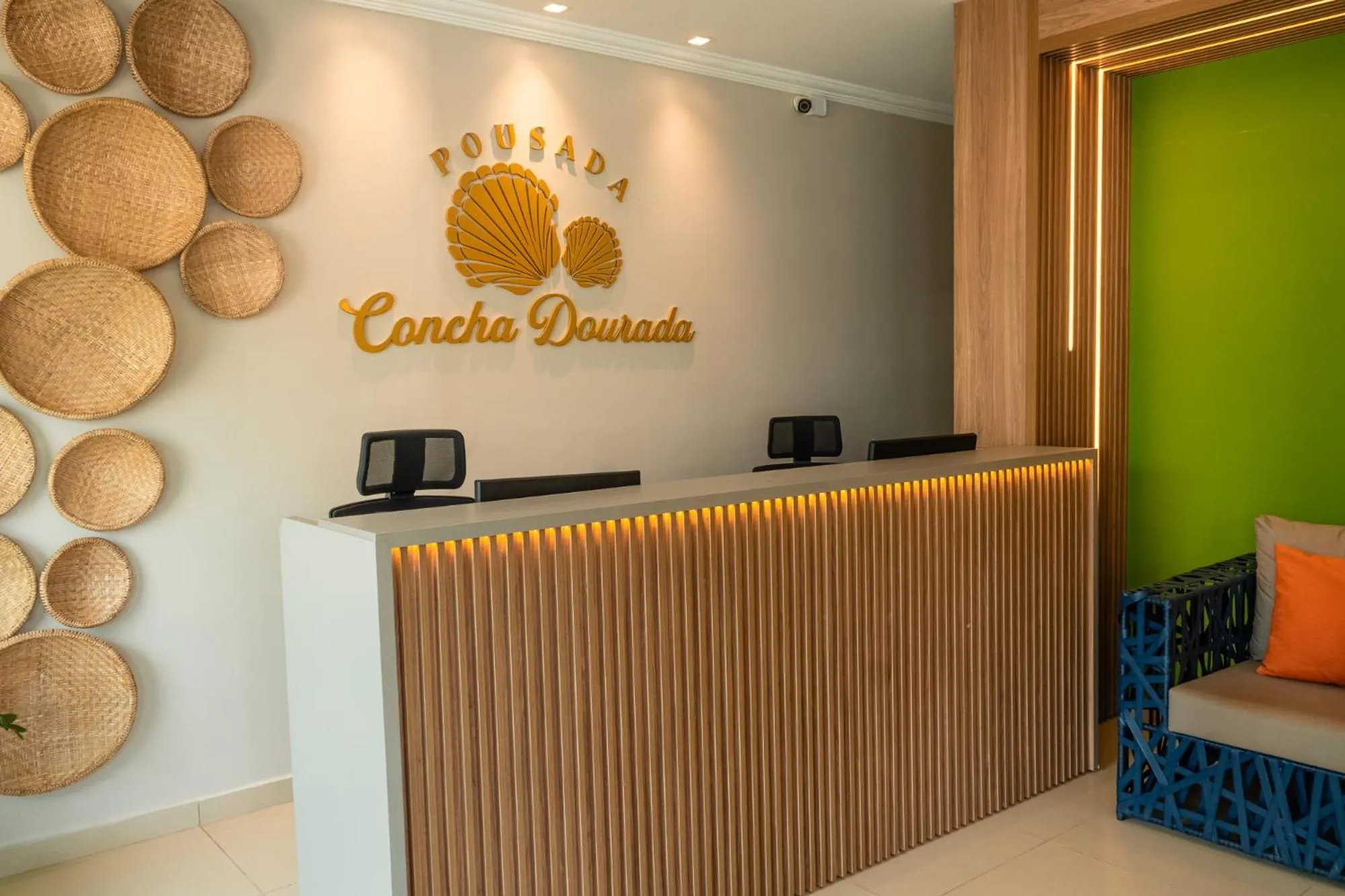 Lobby or reception in Pousada Concha Dourada