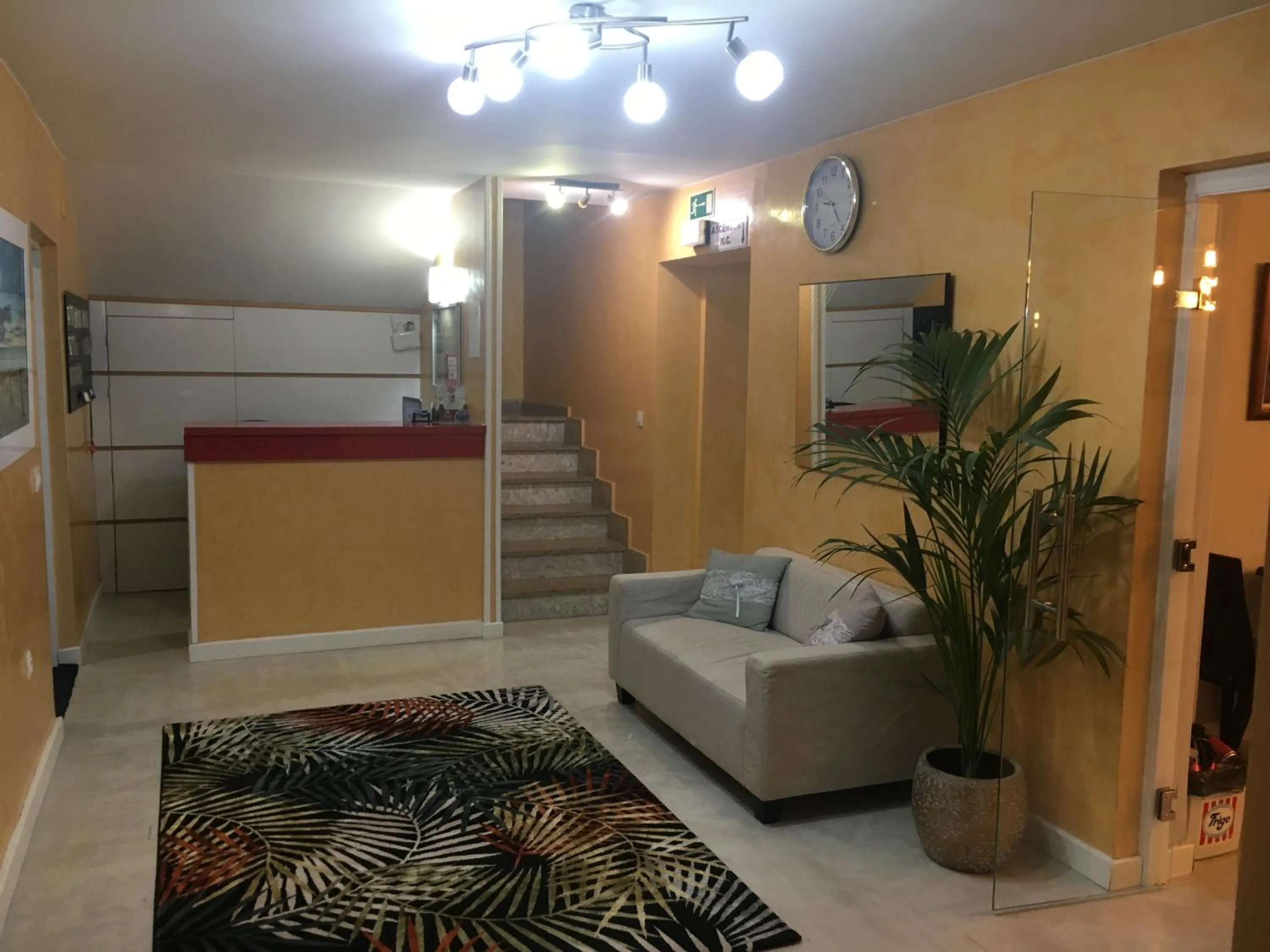 Living room in Hotel Azcona