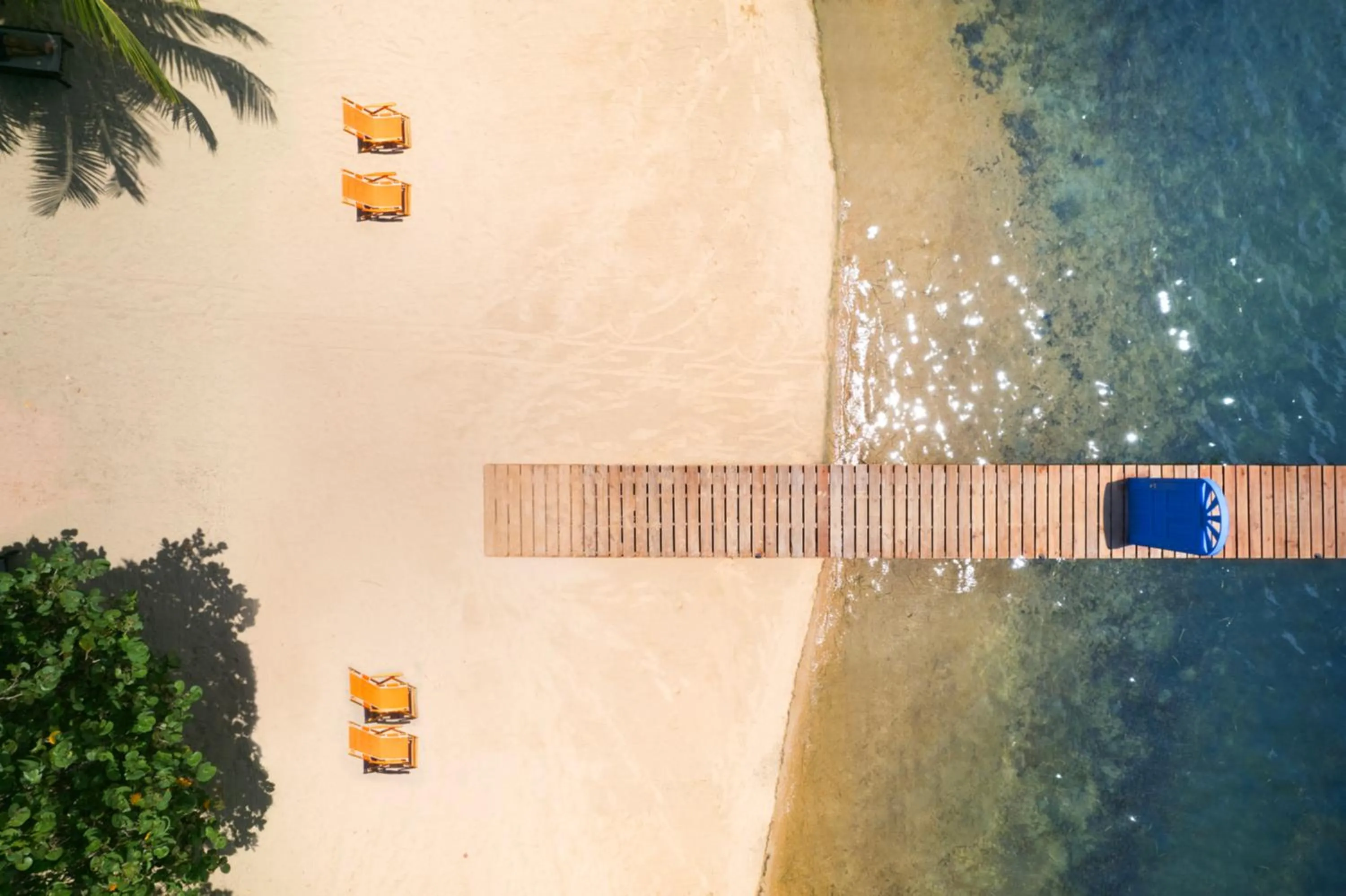 Bird's eye view in Puerta Azul