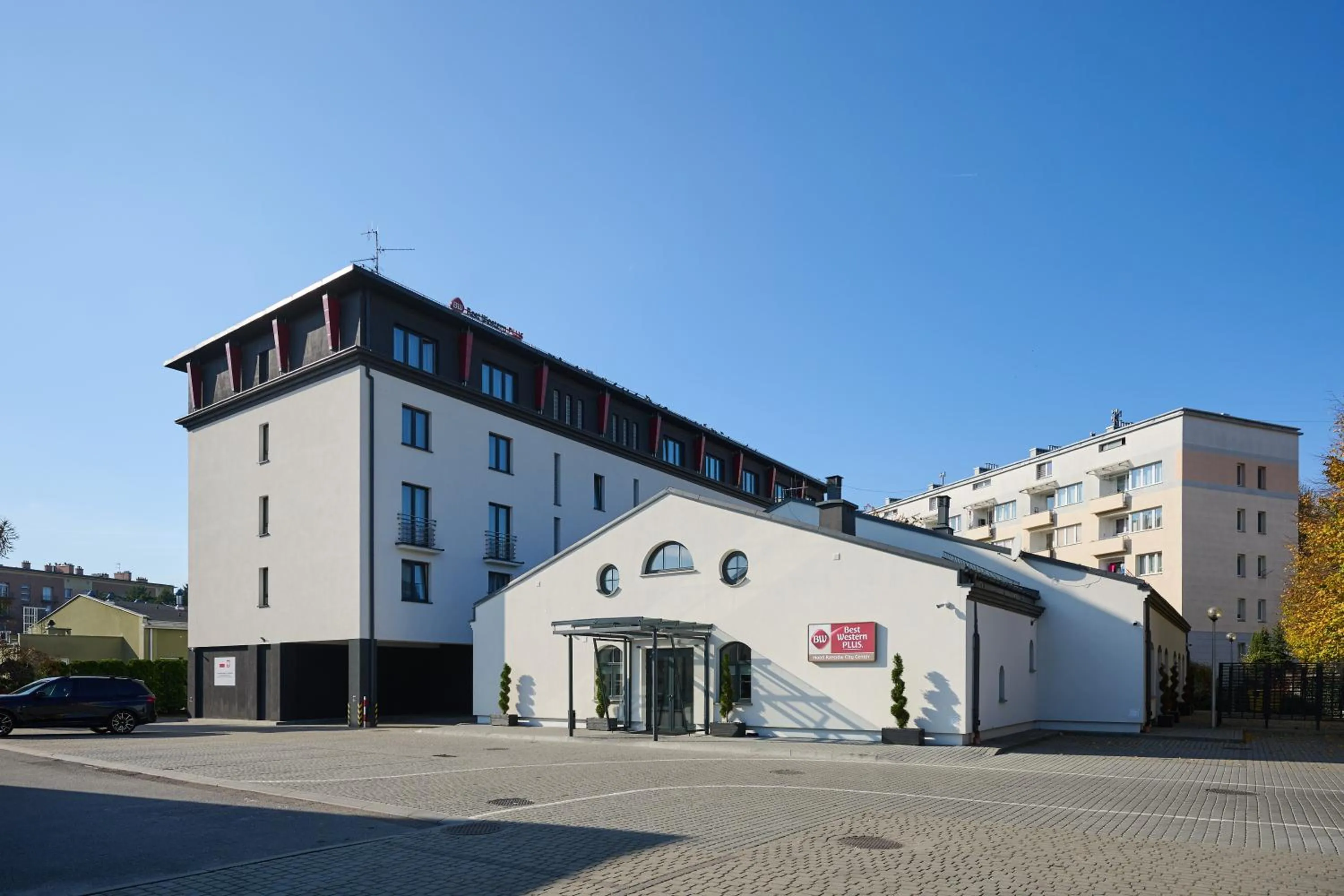 Property building in Best Western Plus Hotel Rzeszow City Center