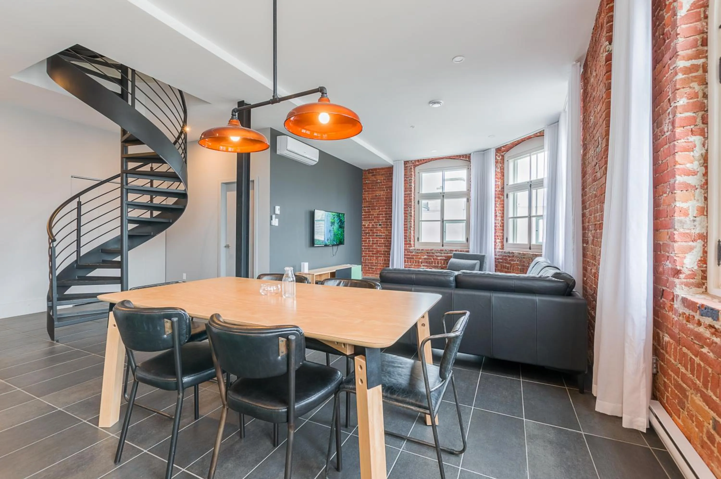 Photo of the whole room in Les Lofts du Trésor - Par Les Lofts Vieux-Québec
