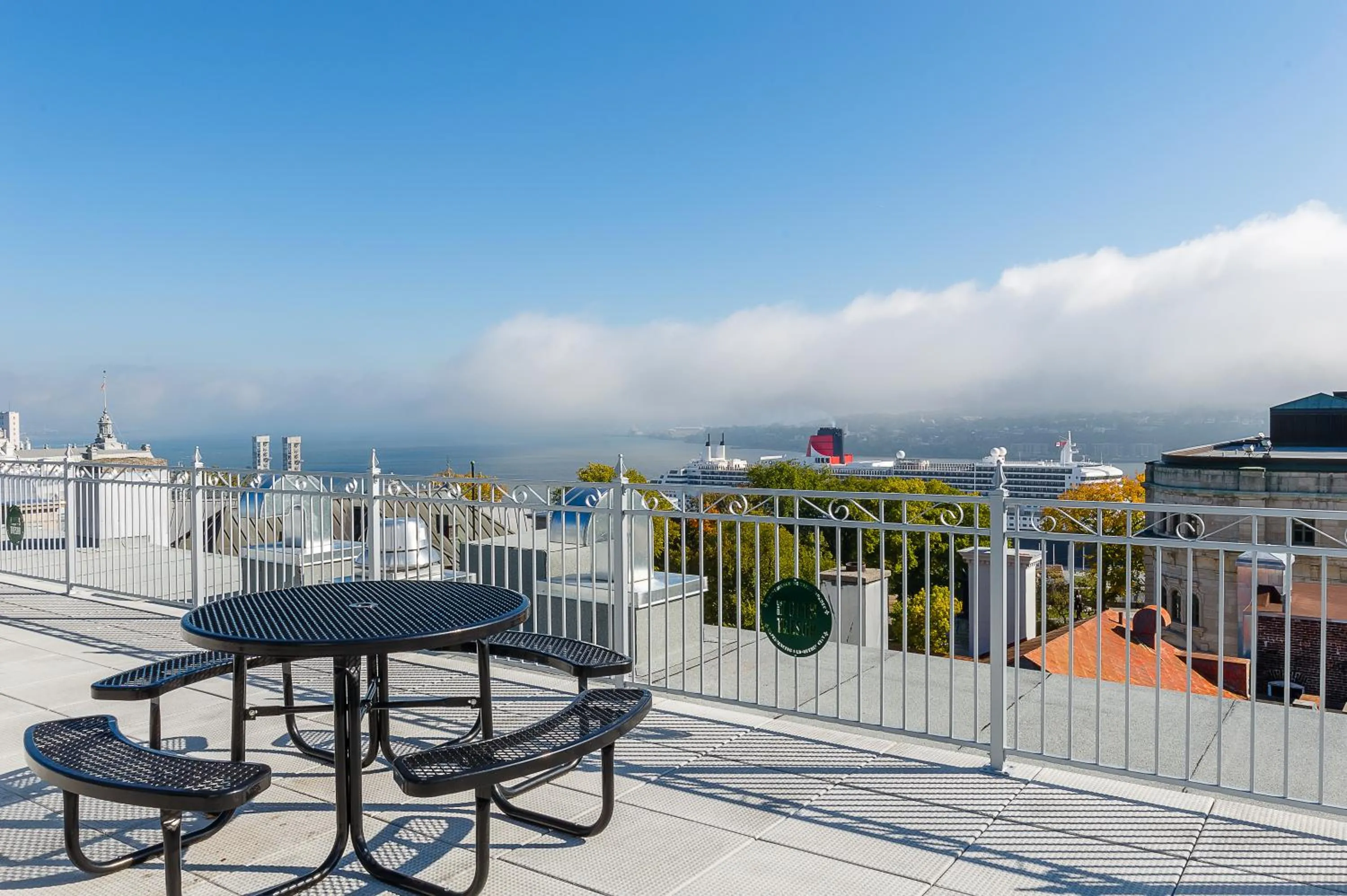 Patio in Les Lofts du Trésor - Par Les Lofts Vieux-Québec