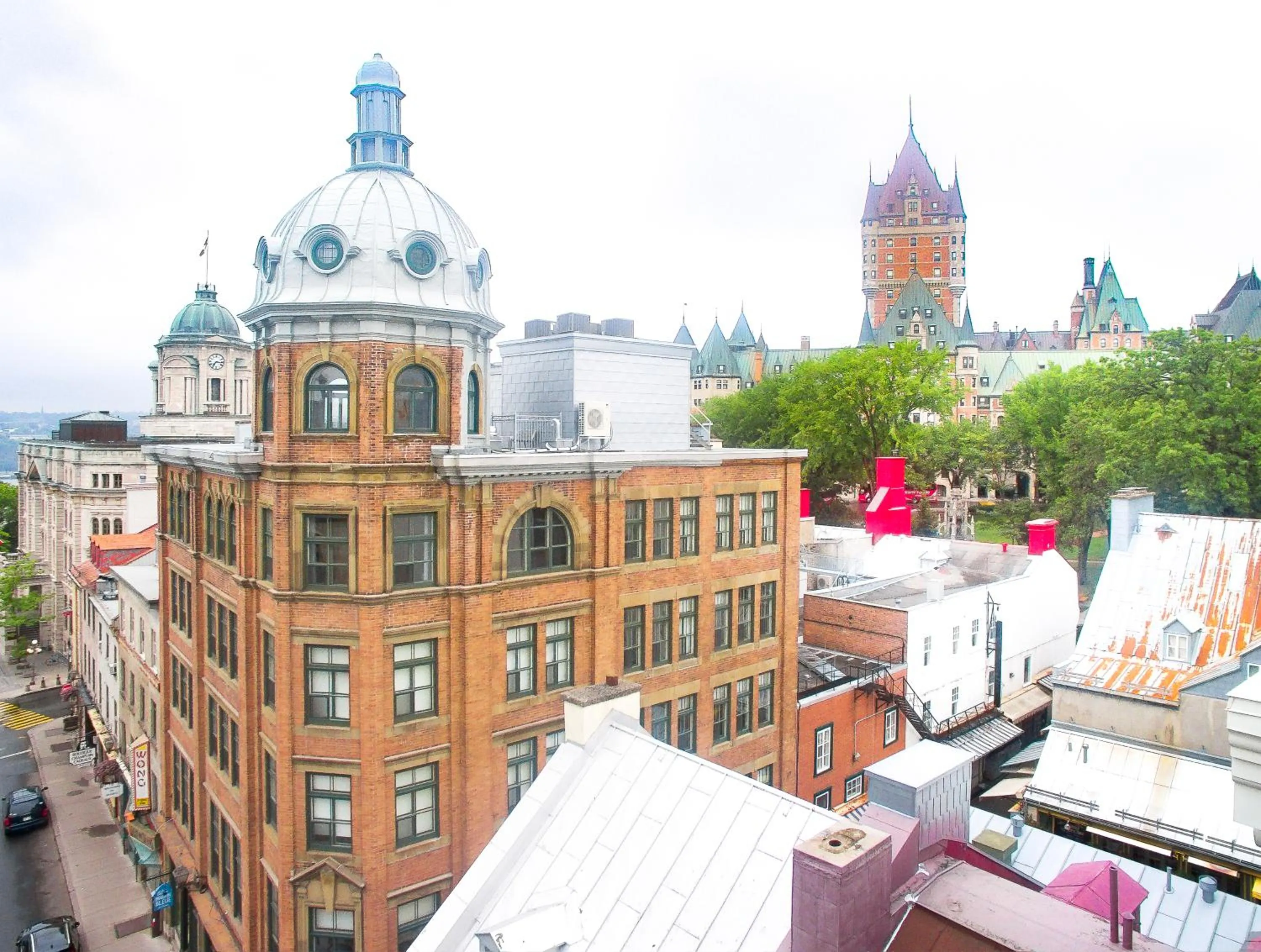 Bird's eye view in Les Lofts du Trésor - Par Les Lofts Vieux-Québec