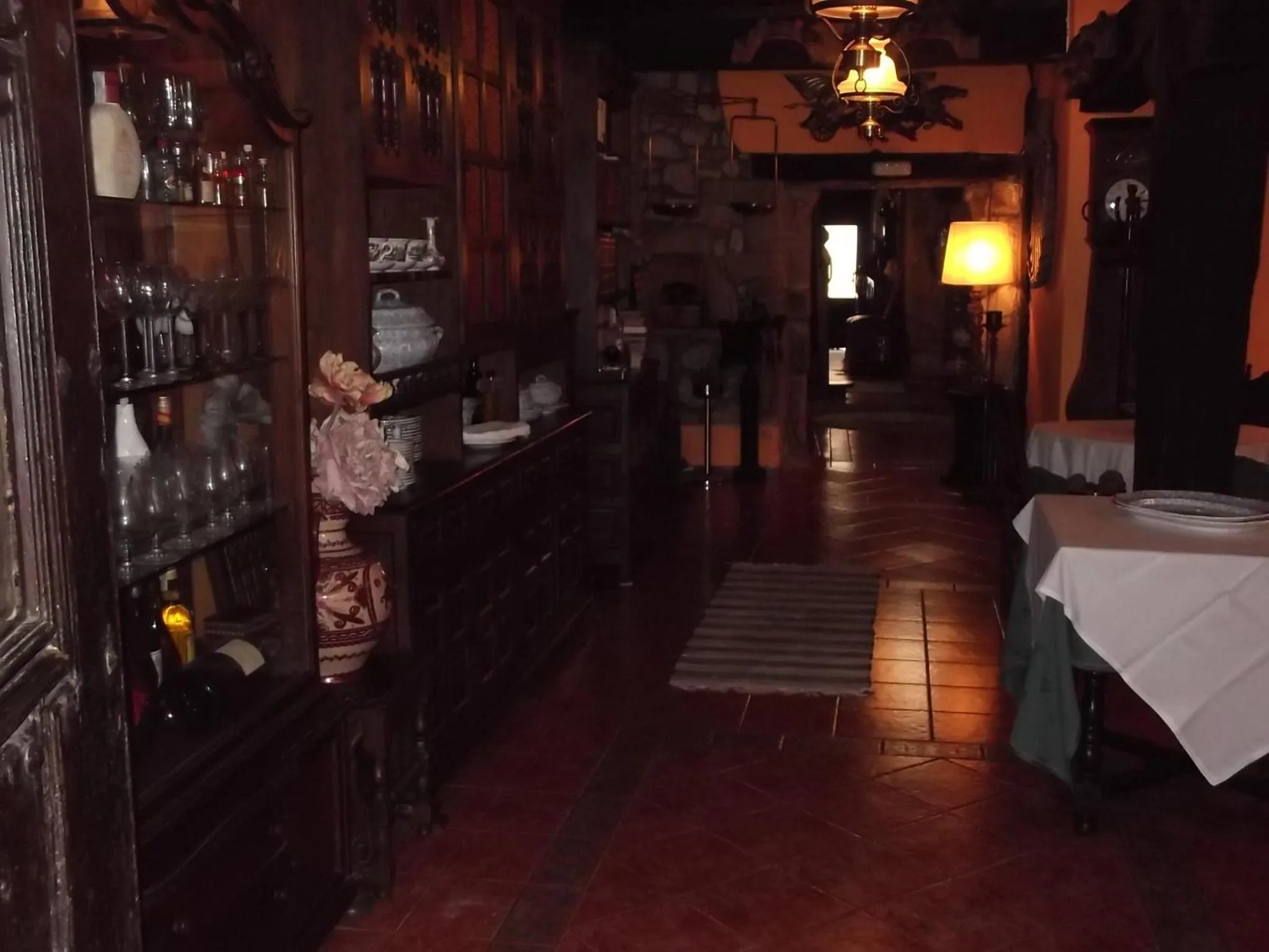 Lounge or bar in Albergue Gándara