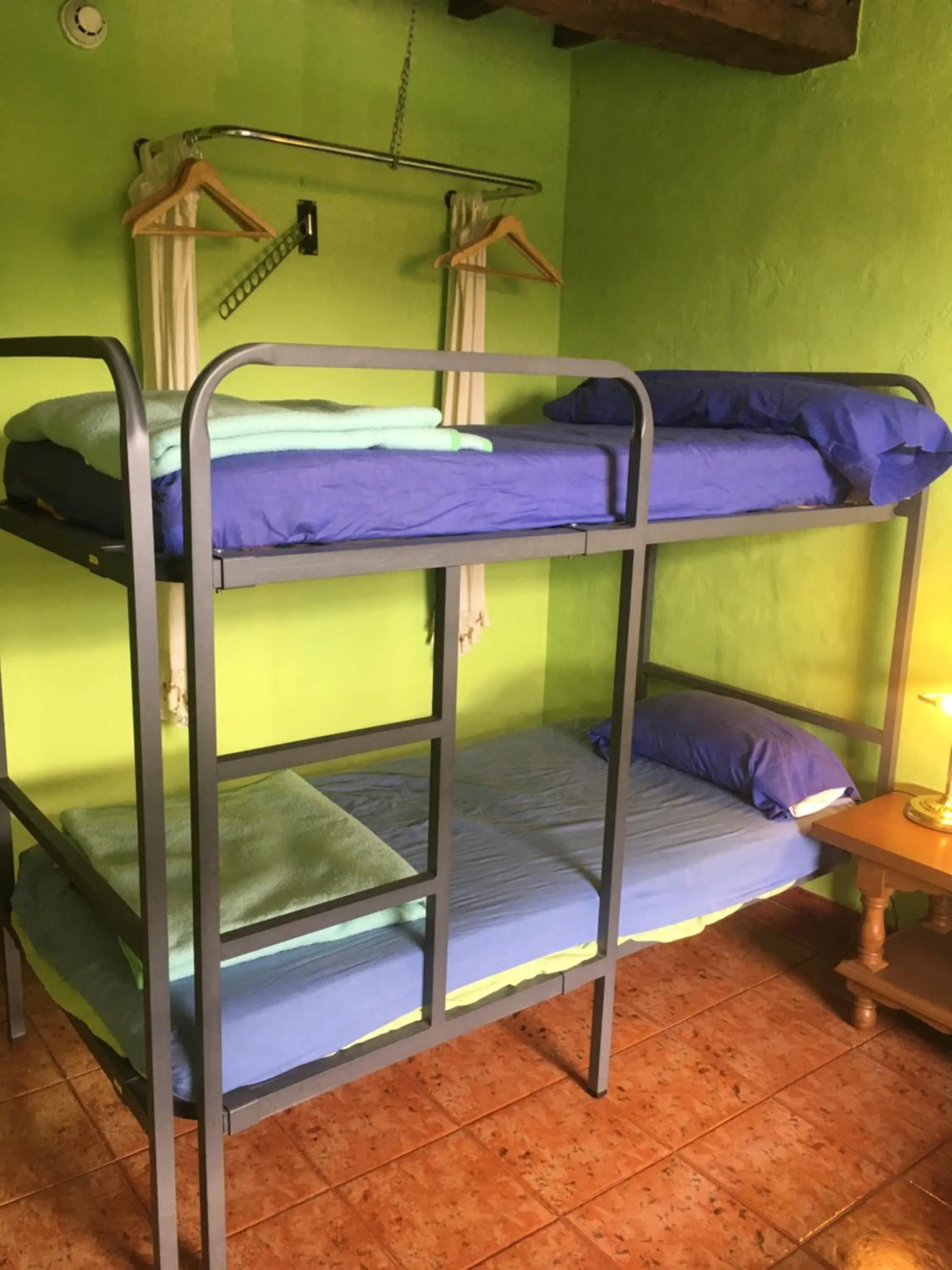 bunk bed in Albergue Gándara