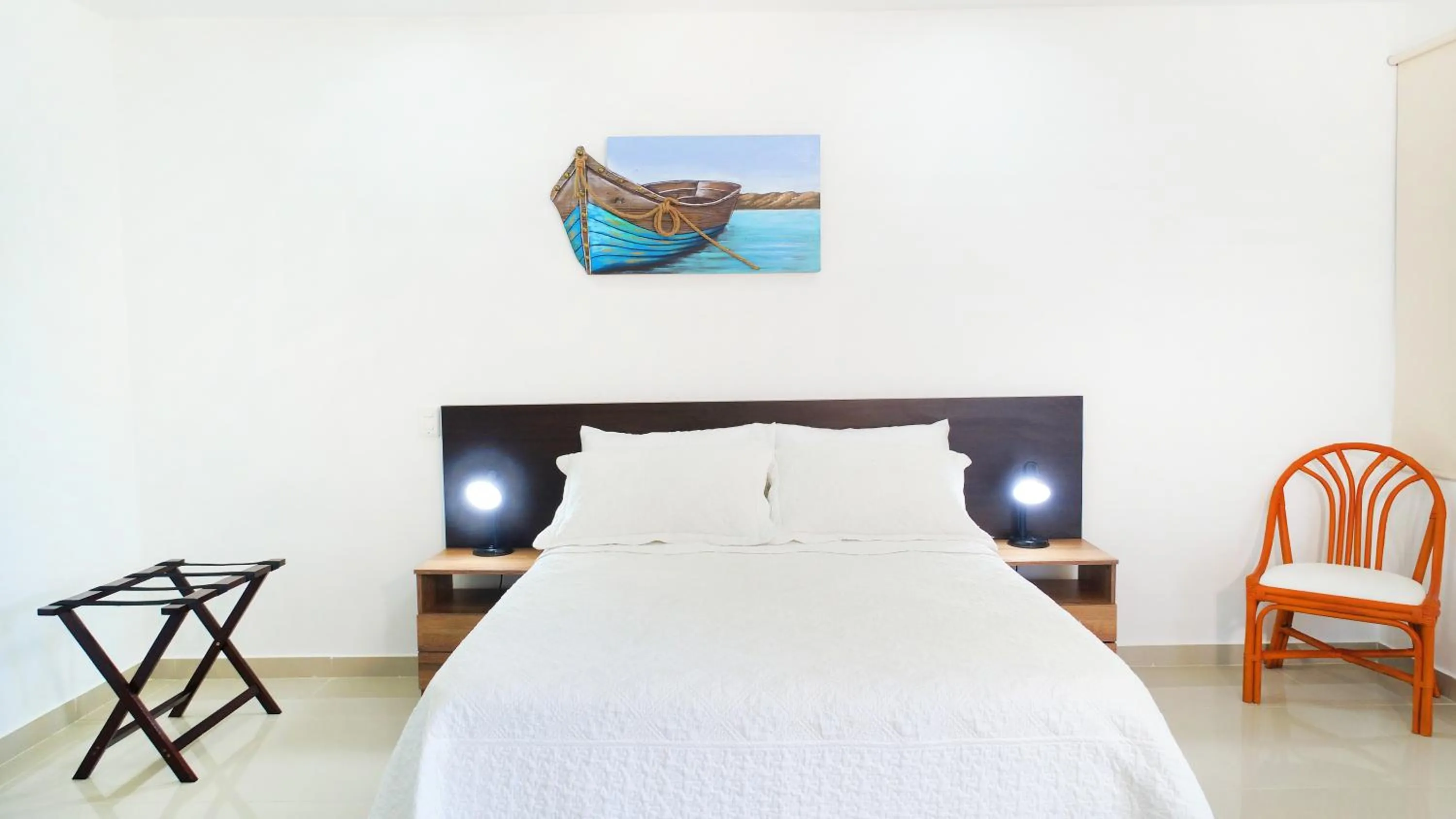 Bedroom, Bed in Hostal Marlyn