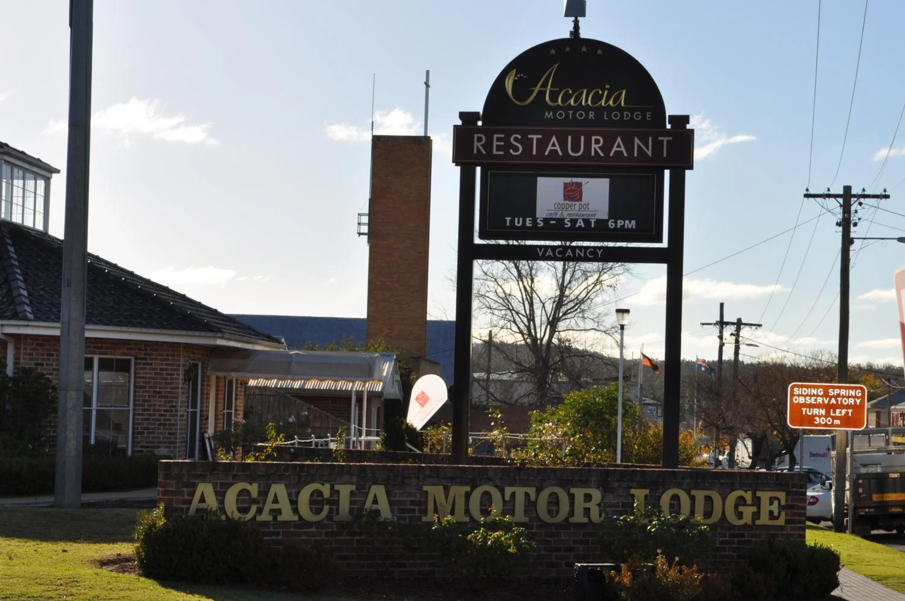 Facade/entrance in Acacia Motor Lodge