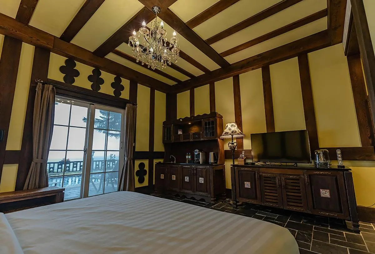 Bed in Tudor Villa