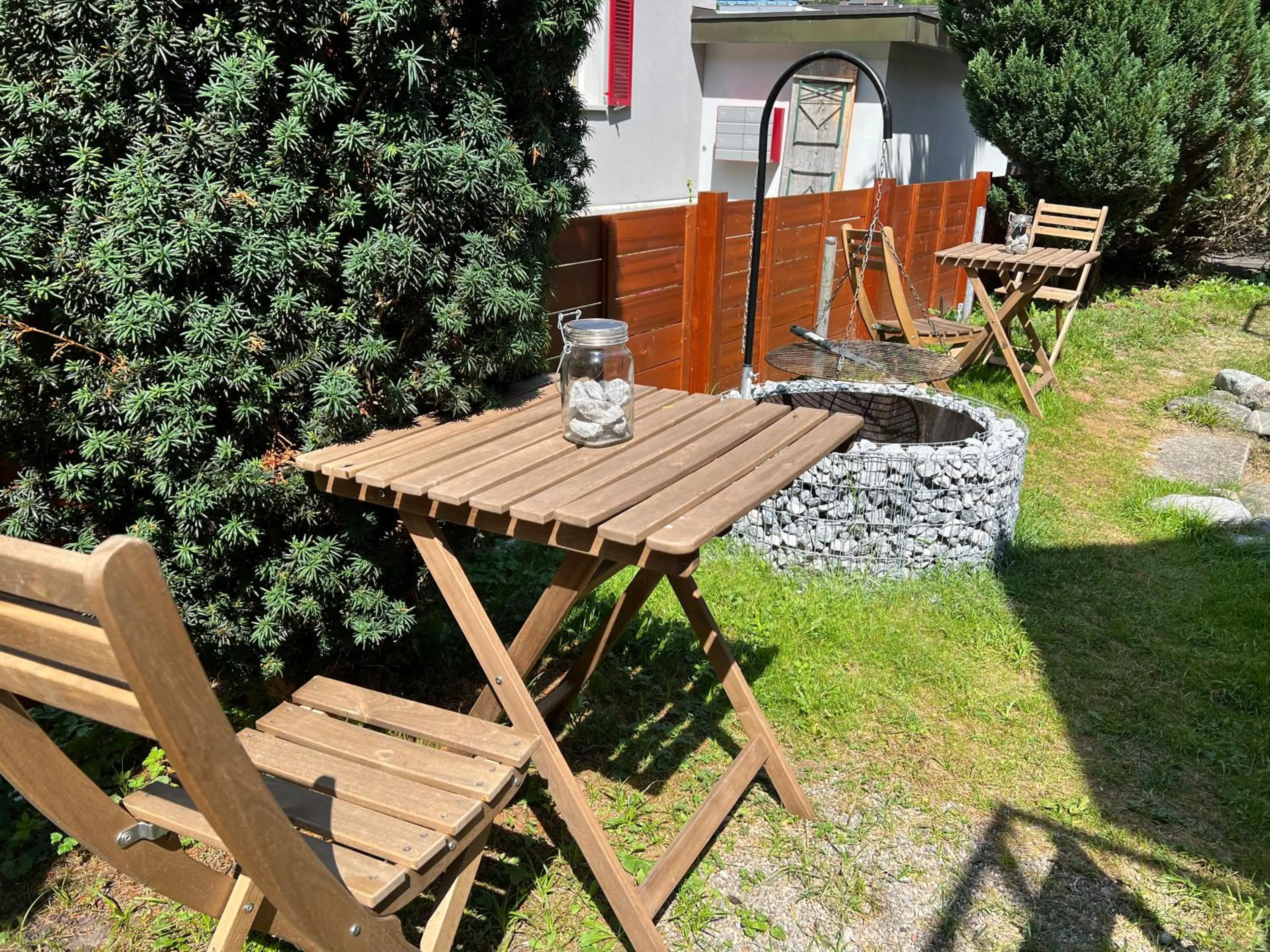 Garden in GRAND your home with common kitchens with self check-in