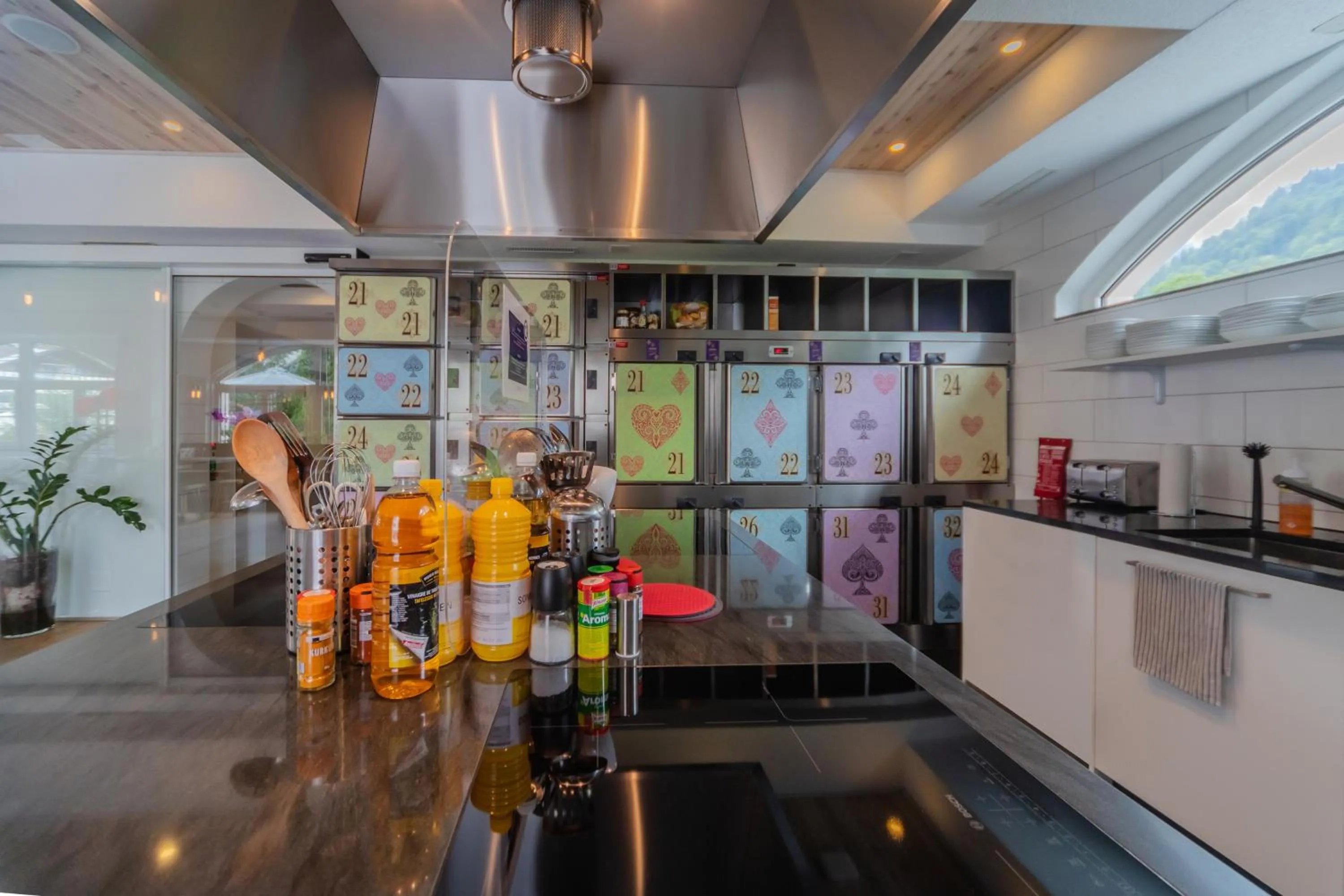 Communal kitchen in GRAND your home with common kitchens with self check-in