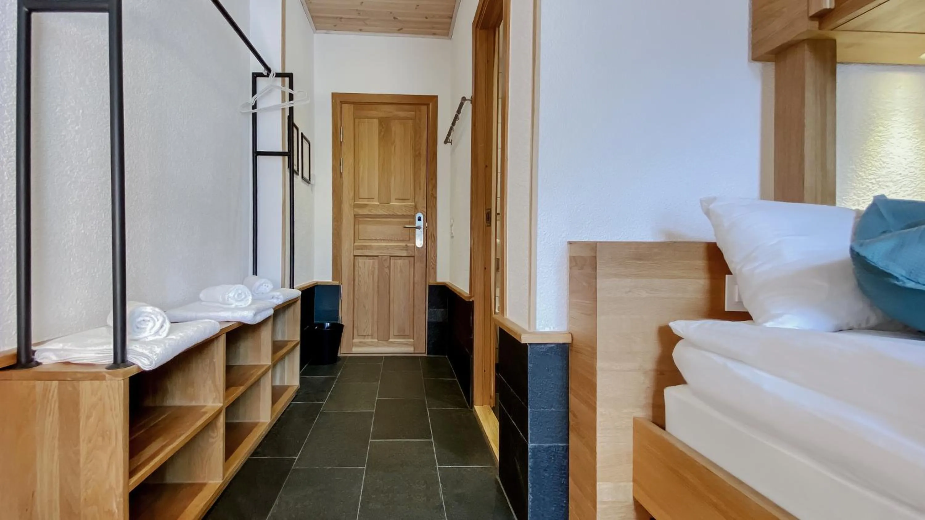 Bedroom, Bed in GRAND your home with common kitchens with self check-in