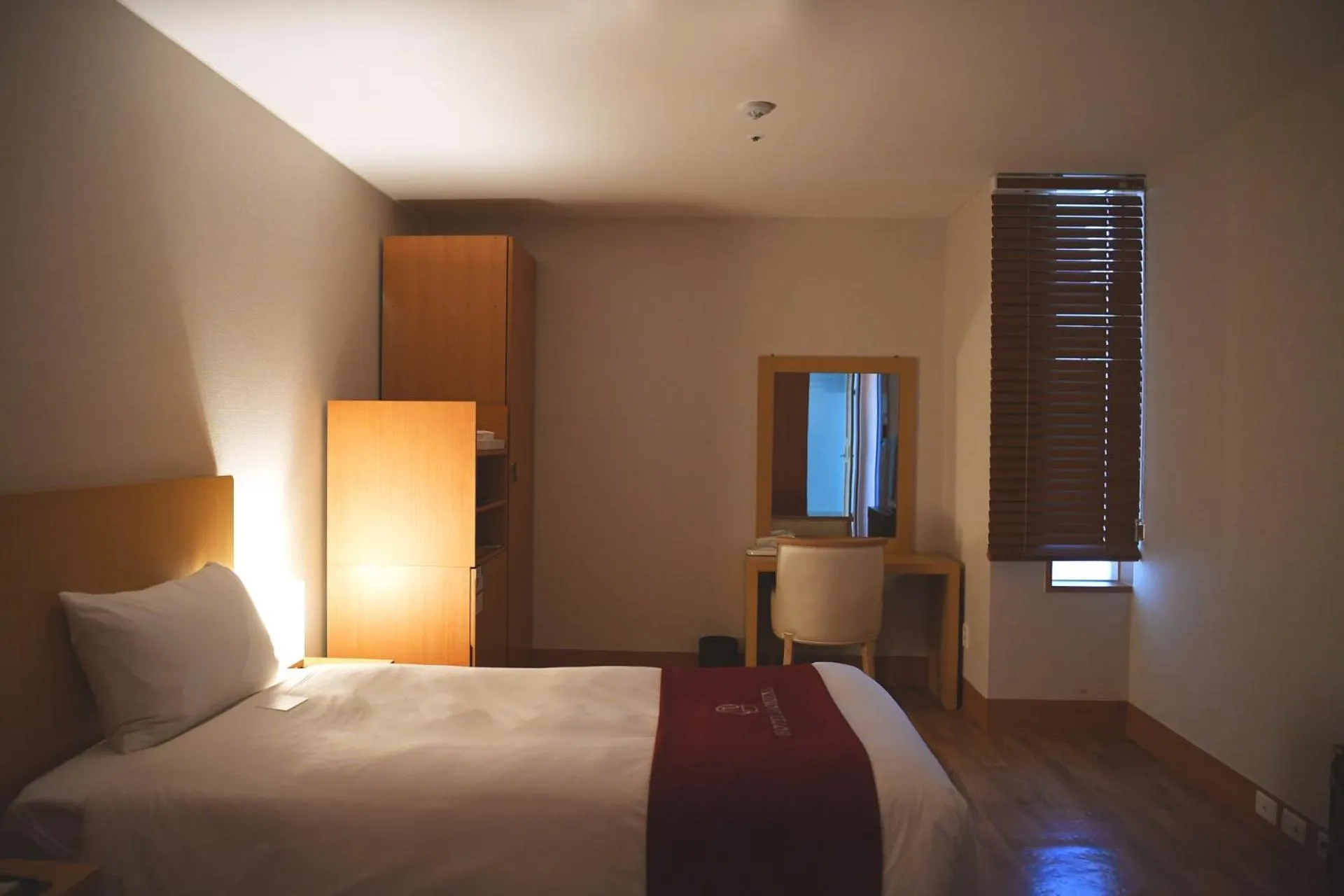 Bed in Hotel Laonzena