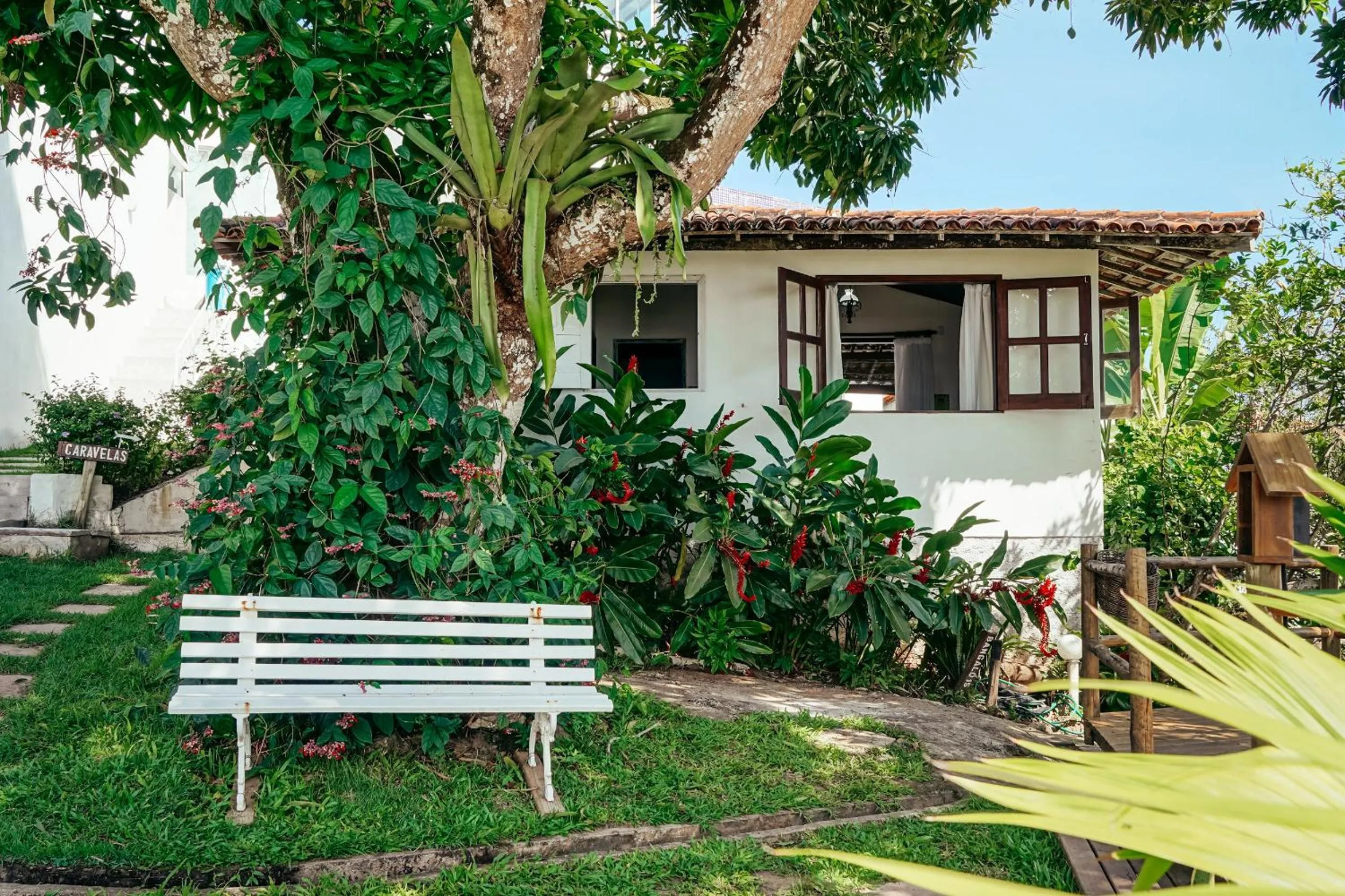 Garden in Pousada Natureza