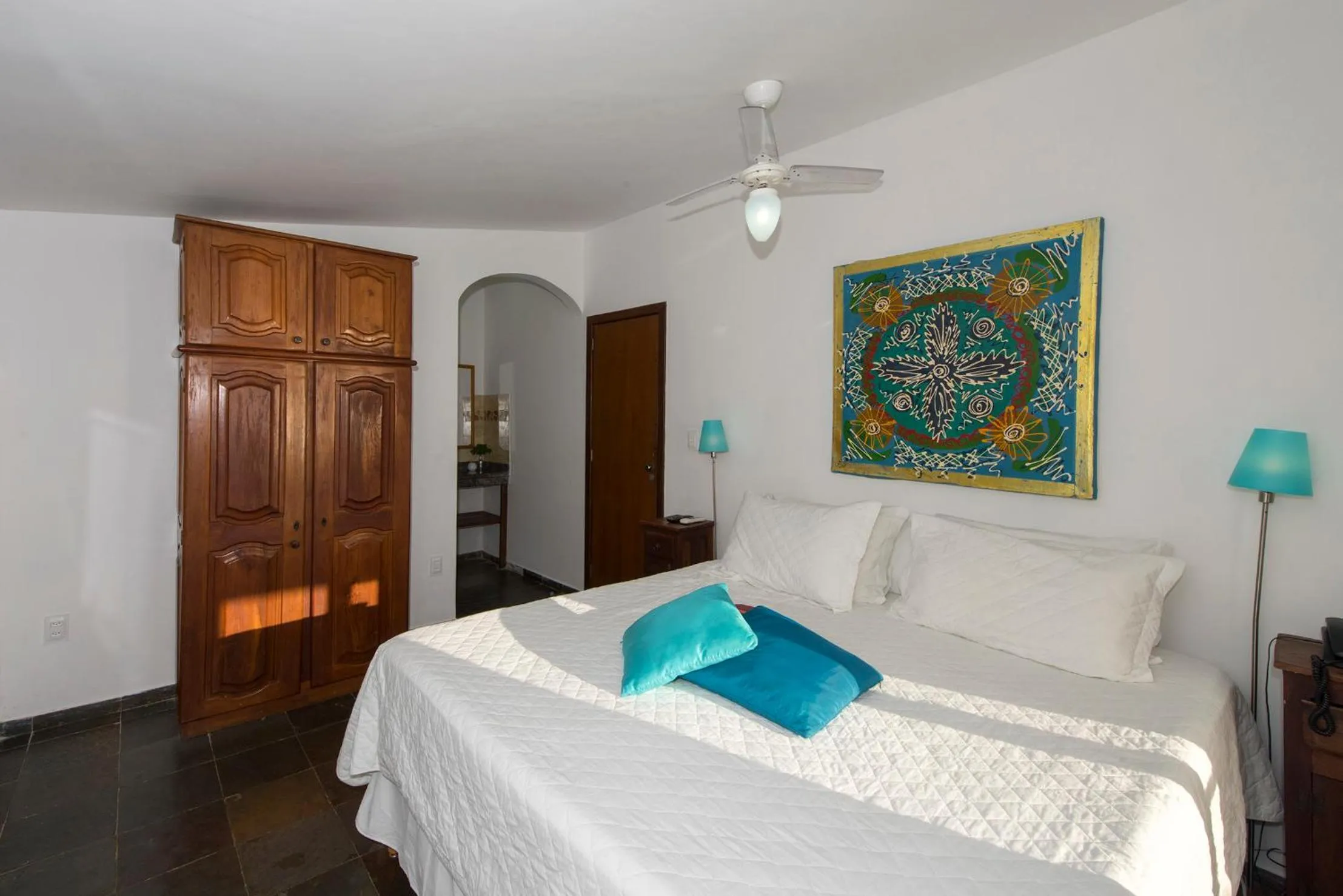 Photo of the whole room, Bed in Pousada Natureza