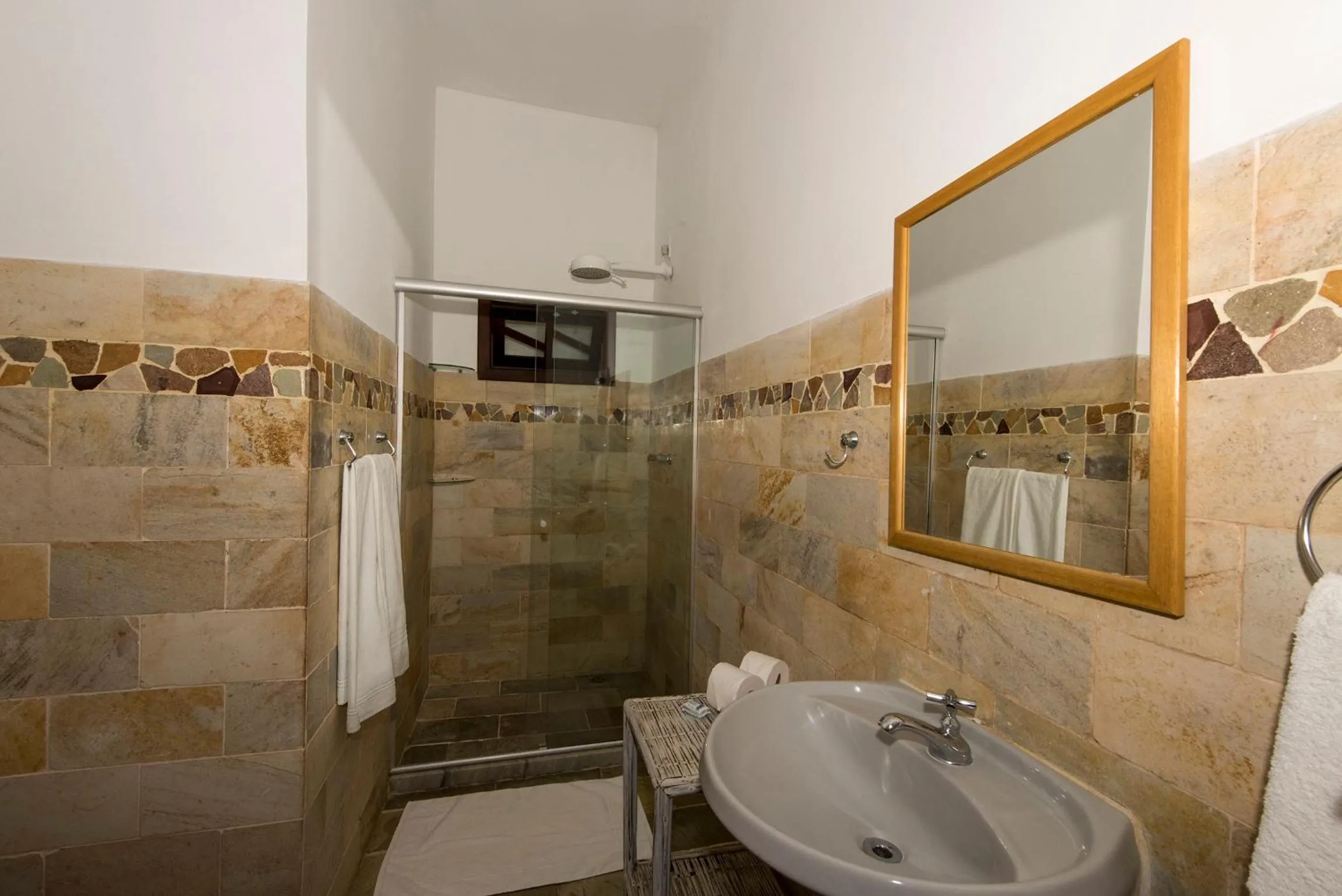 Bathroom in Pousada Natureza