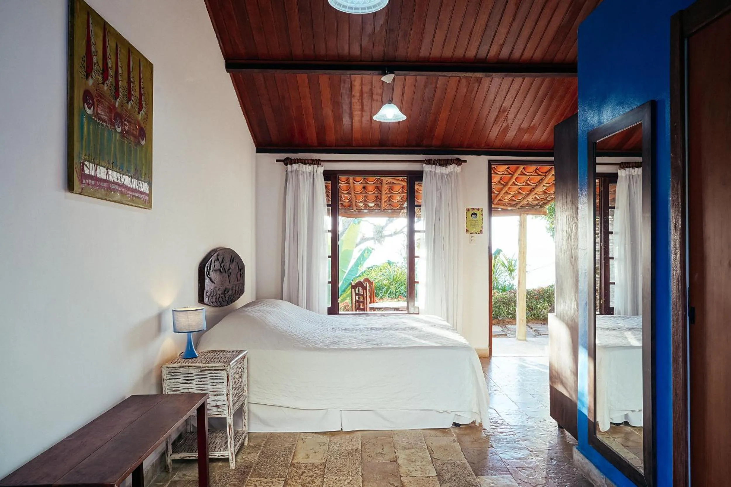 Decorative detail, Bed in Pousada Natureza