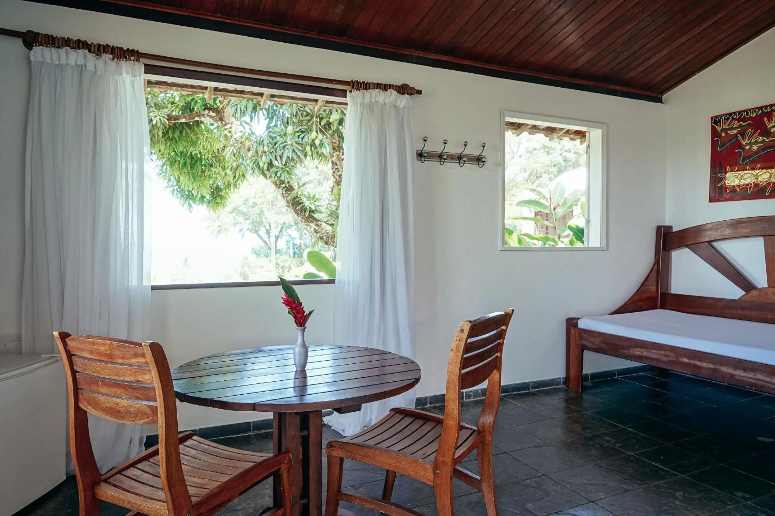 Bedroom, Bed in Pousada Natureza