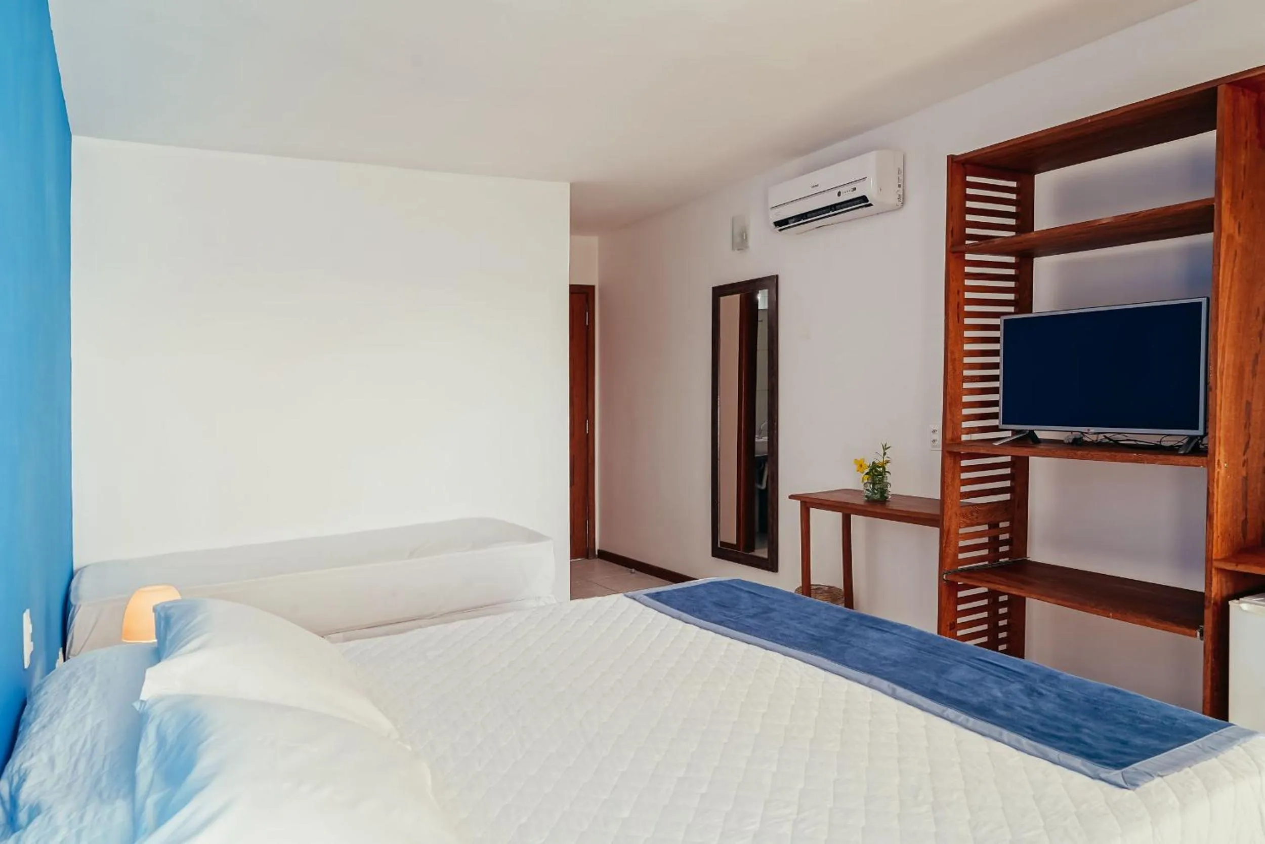 Bed in Pousada Natureza