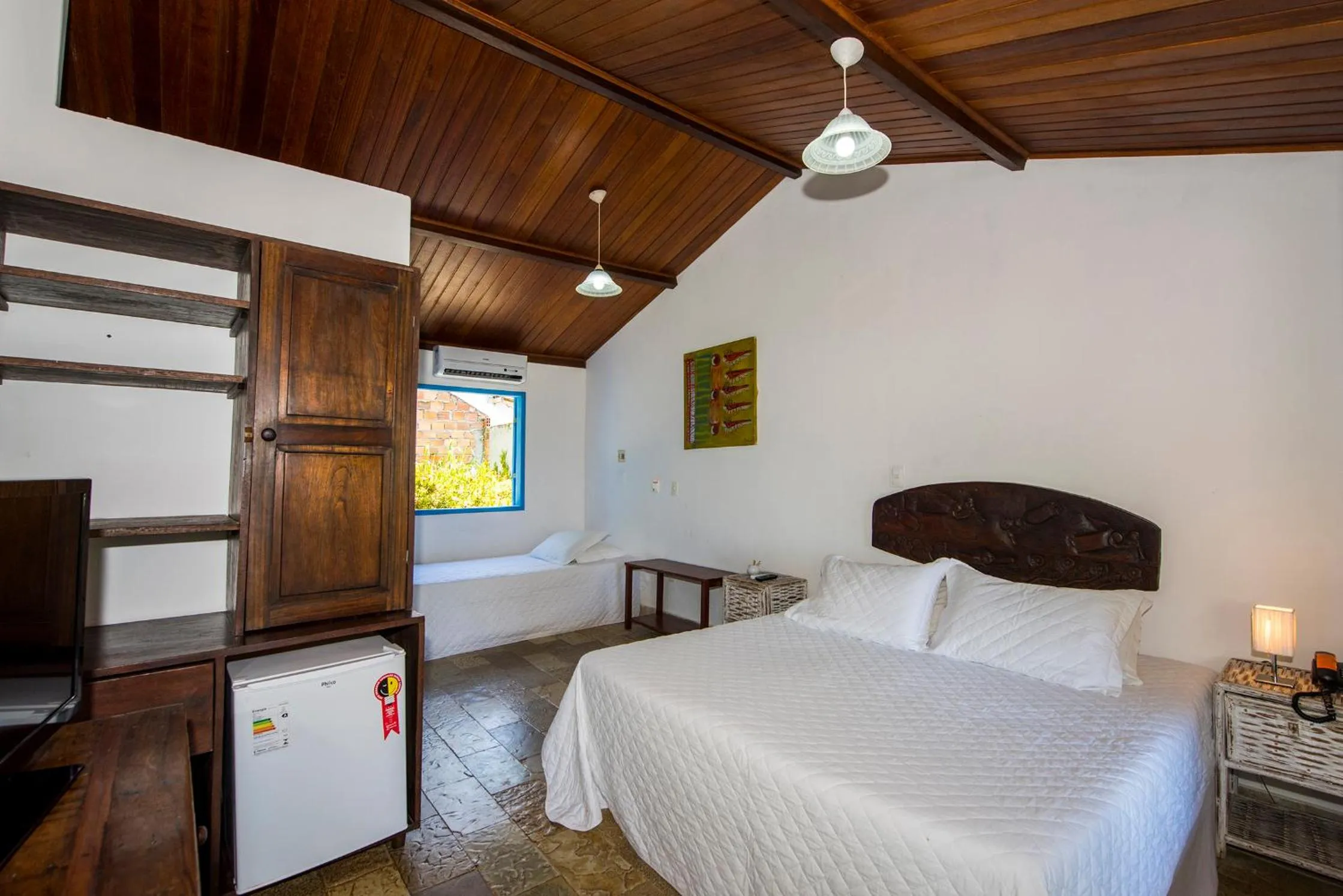 Photo of the whole room, Bed in Pousada Natureza