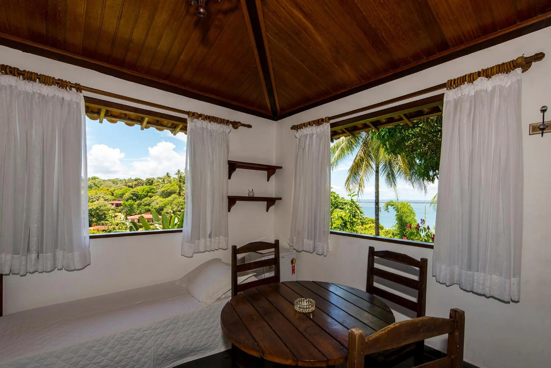 Living room in Pousada Natureza