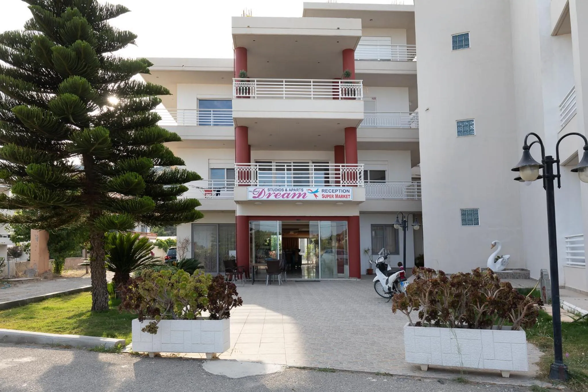 Property building in Faliraki Dream Studios & Apartments