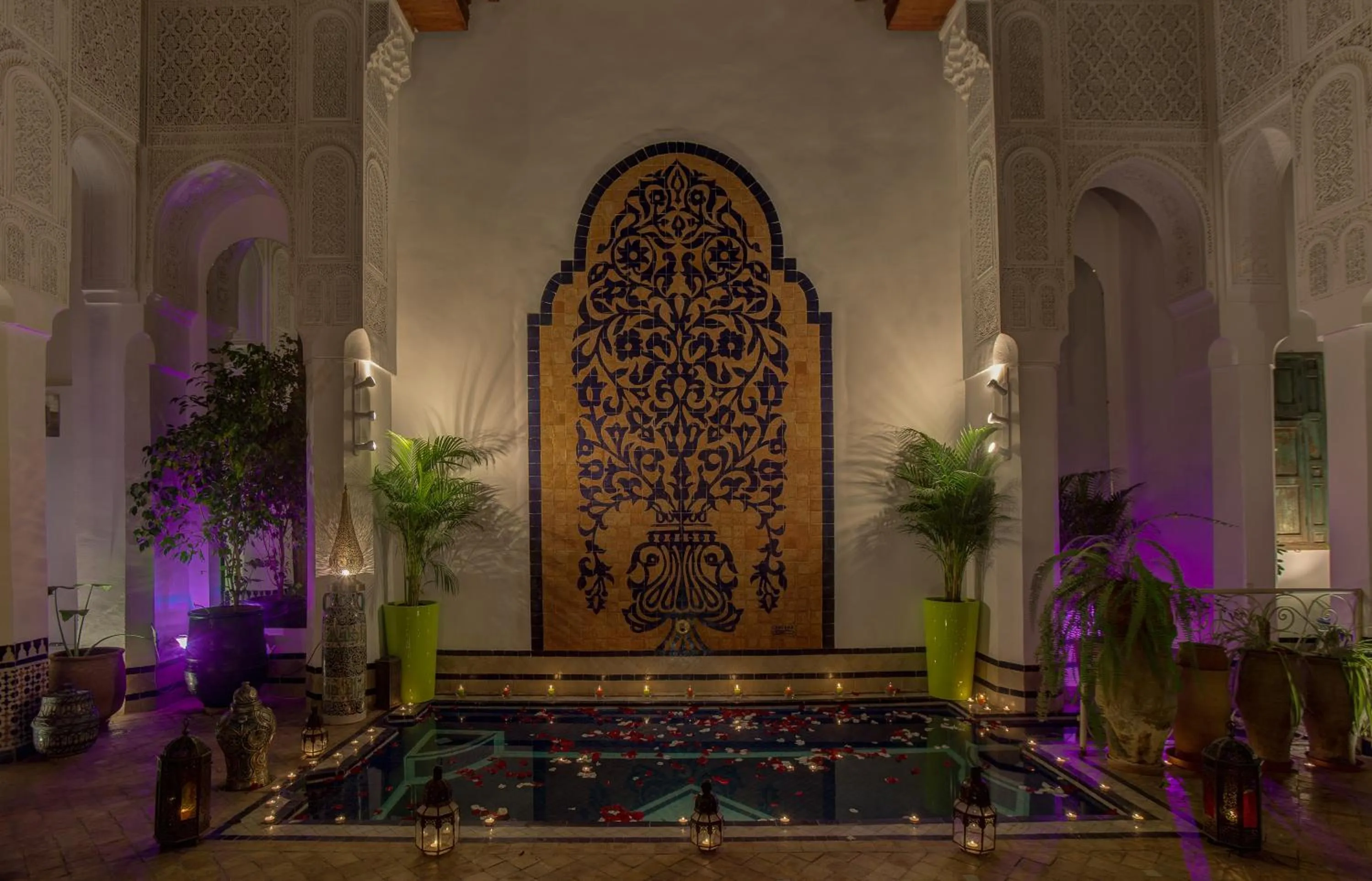 Patio in Riad Almaz