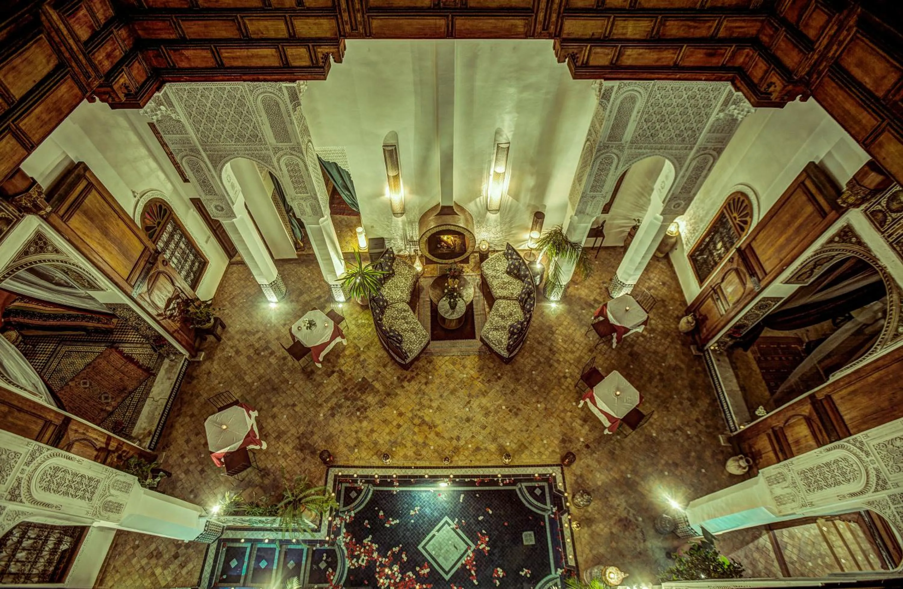 Decorative detail in Riad Almaz