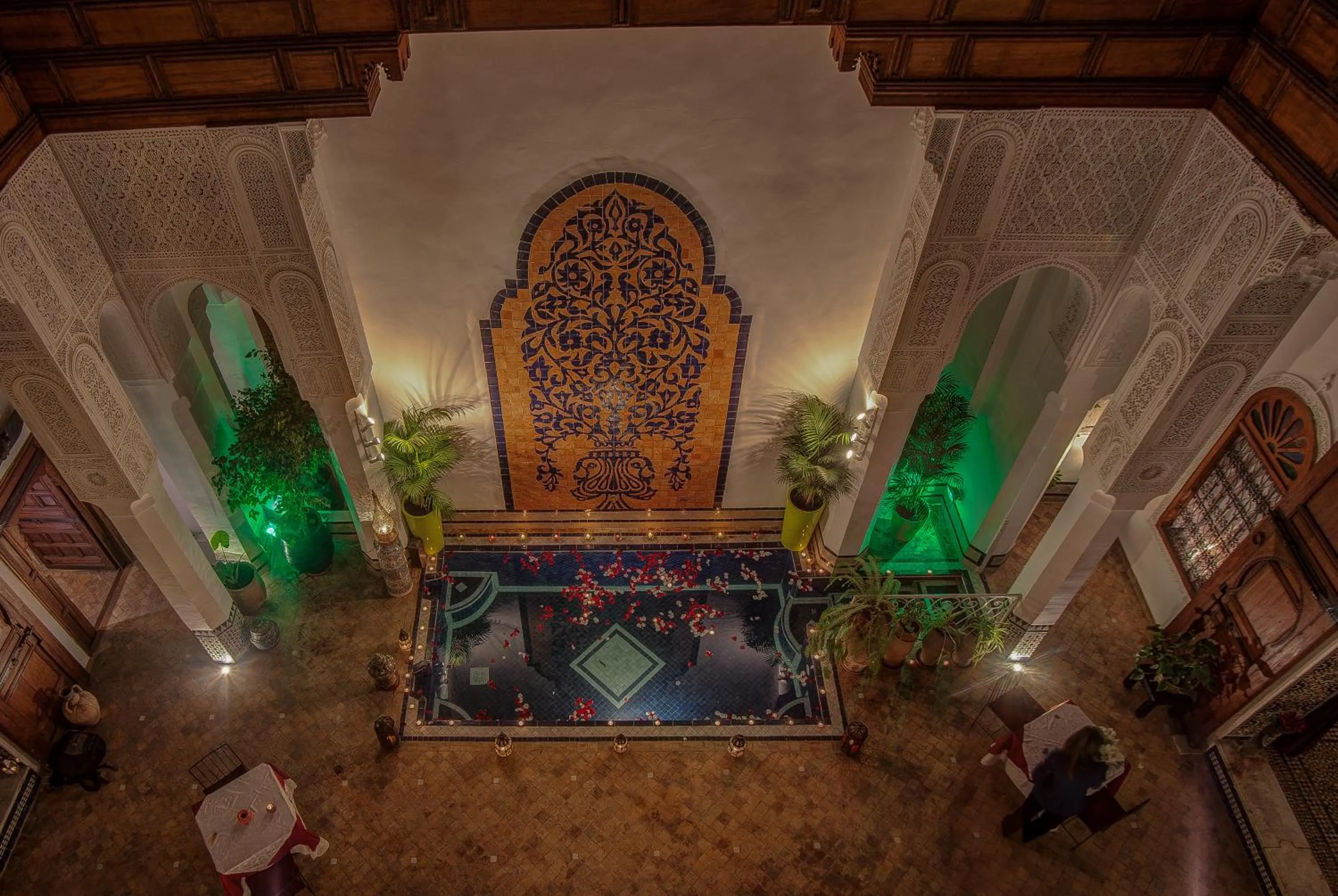 Patio in Riad Almaz