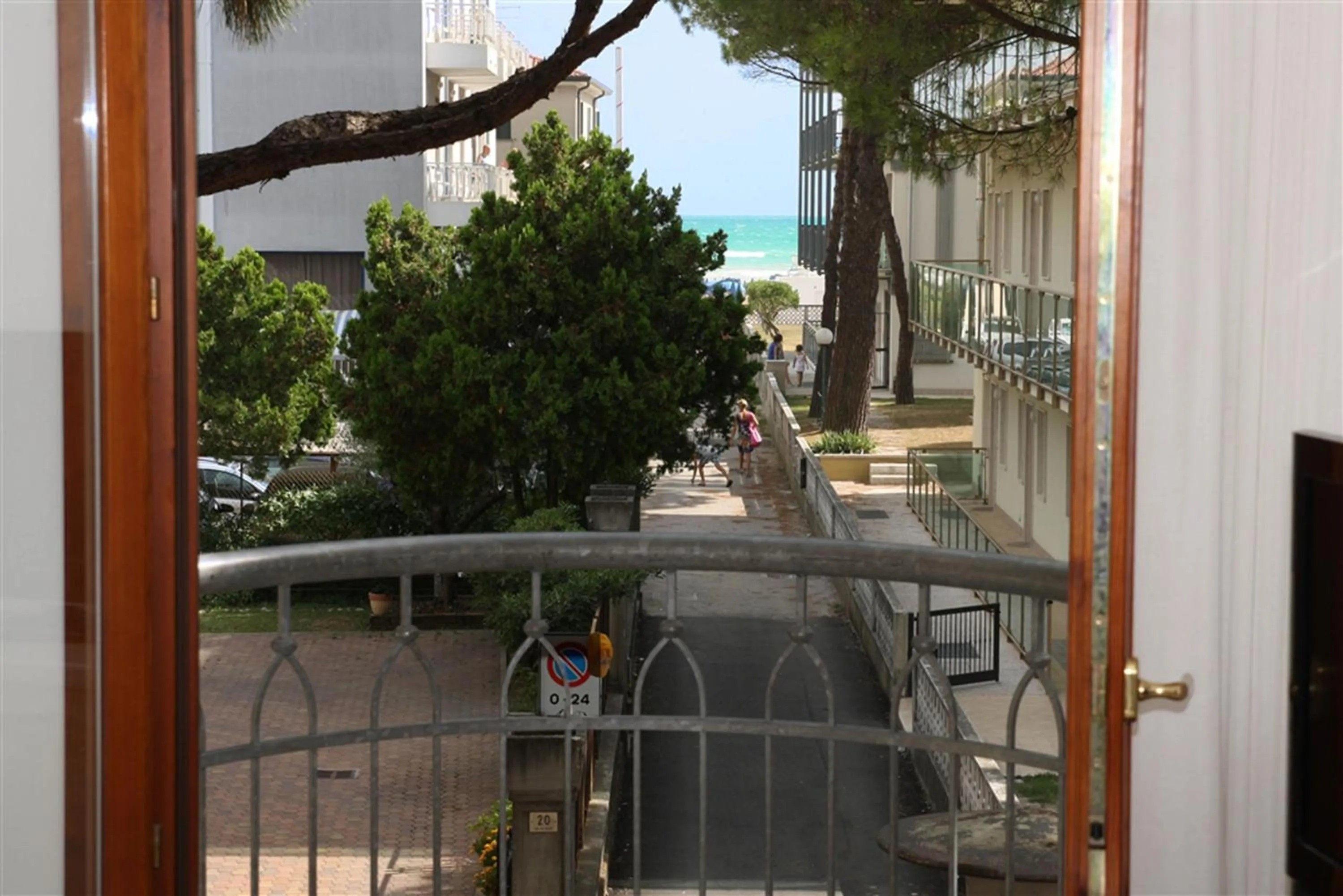 Balcony/Terrace in Family Apartments Residence Trieste