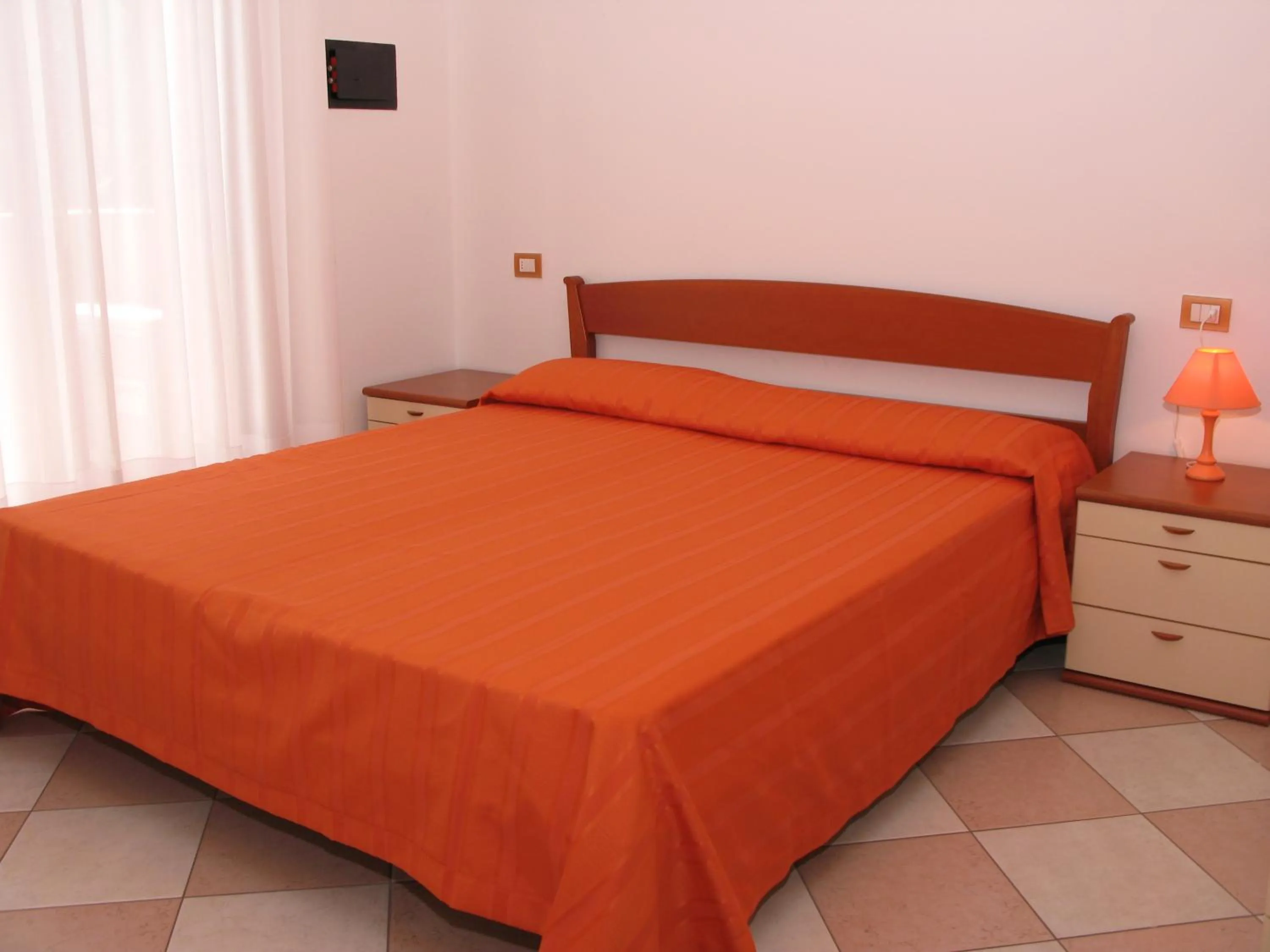 Bedroom, Bed in Family Apartments Residence Trieste