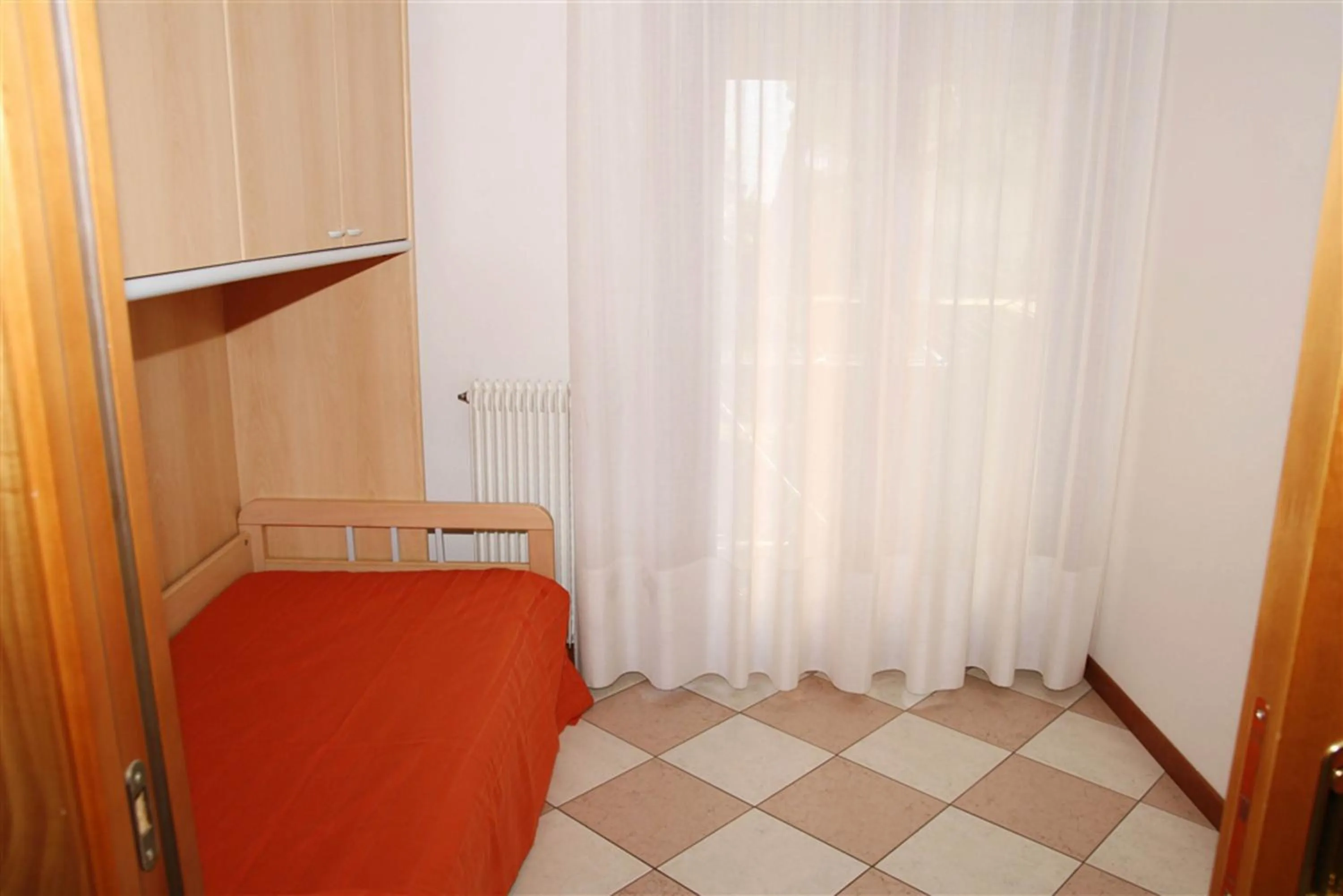 Bedroom, Bed in Family Apartments Residence Trieste